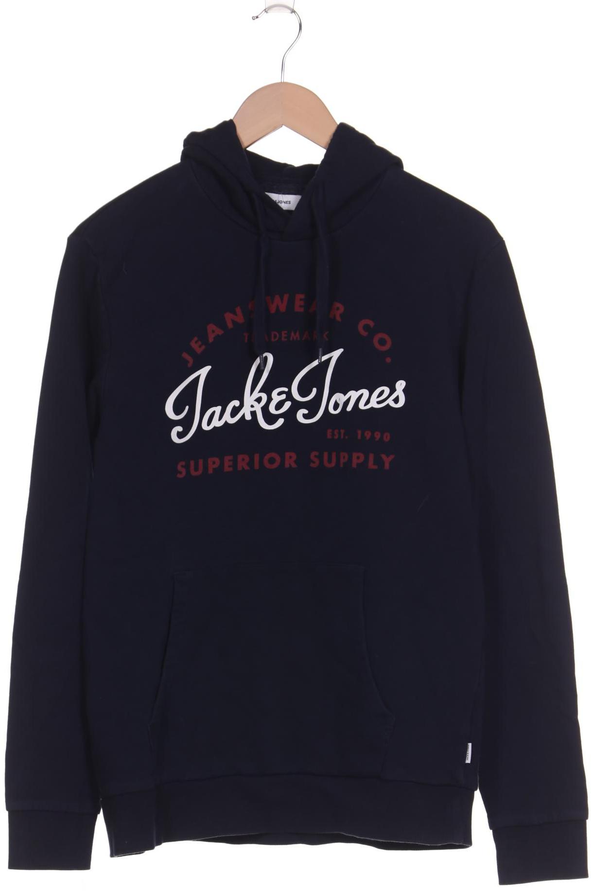 

Jack & Jones Herren Kapuzenpullover, marineblau, Gr. 52