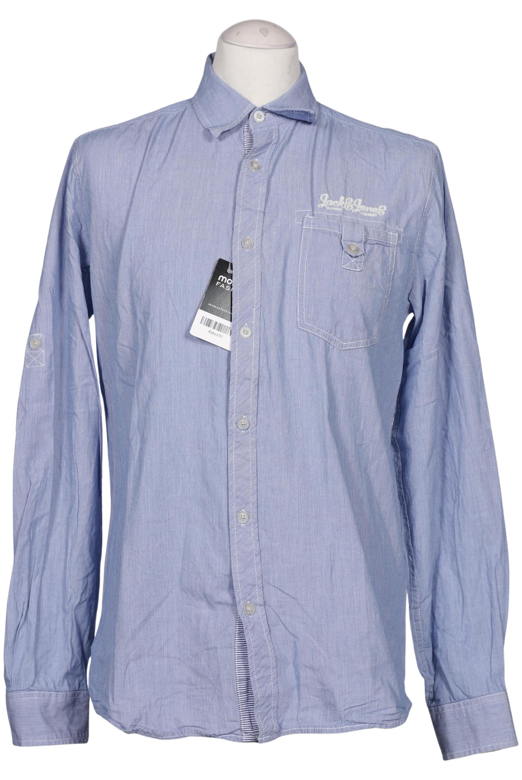 

Jack & Jones Herren Hemd, blau, Gr. 48