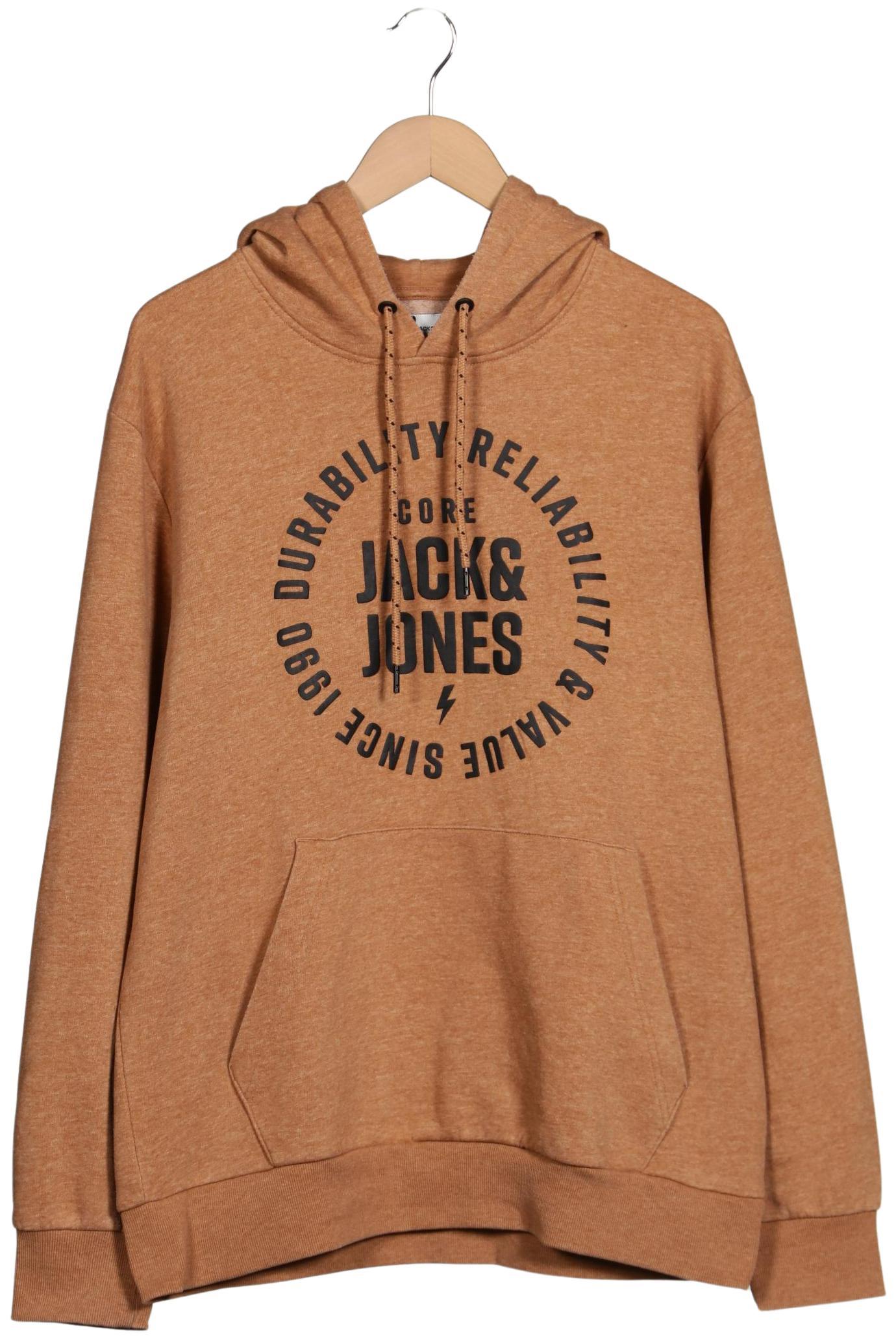 

Jack & Jones Herren Kapuzenpullover, beige, Gr. 54