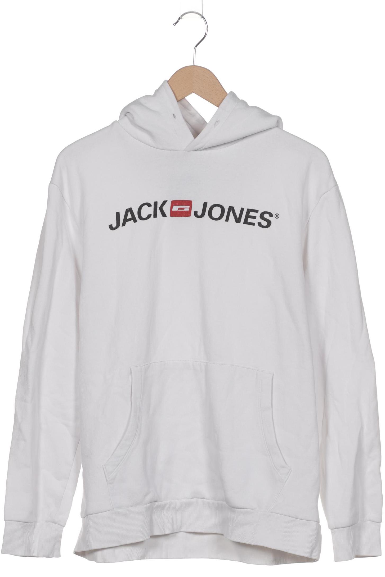 

Jack & Jones Herren Kapuzenpullover, weiß, Gr. 54