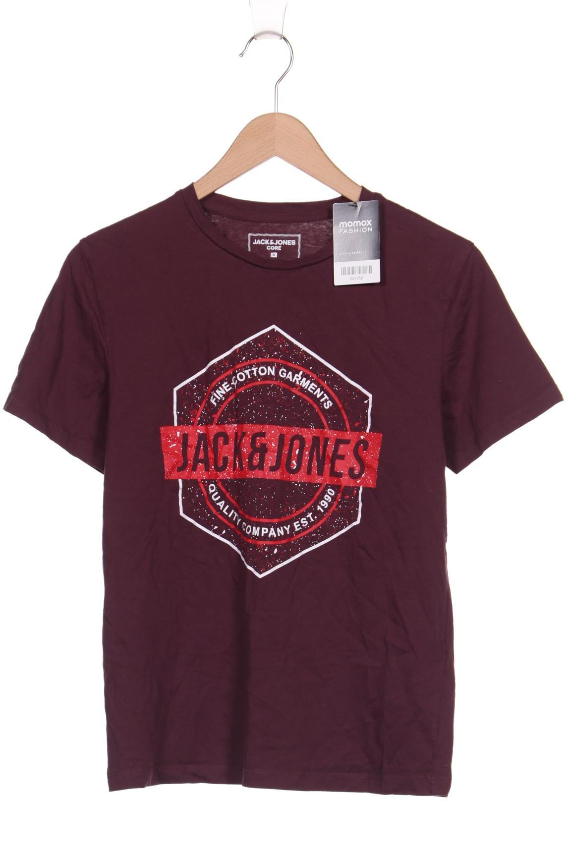 

JACK & JONES Herren T-Shirt, bordeaux