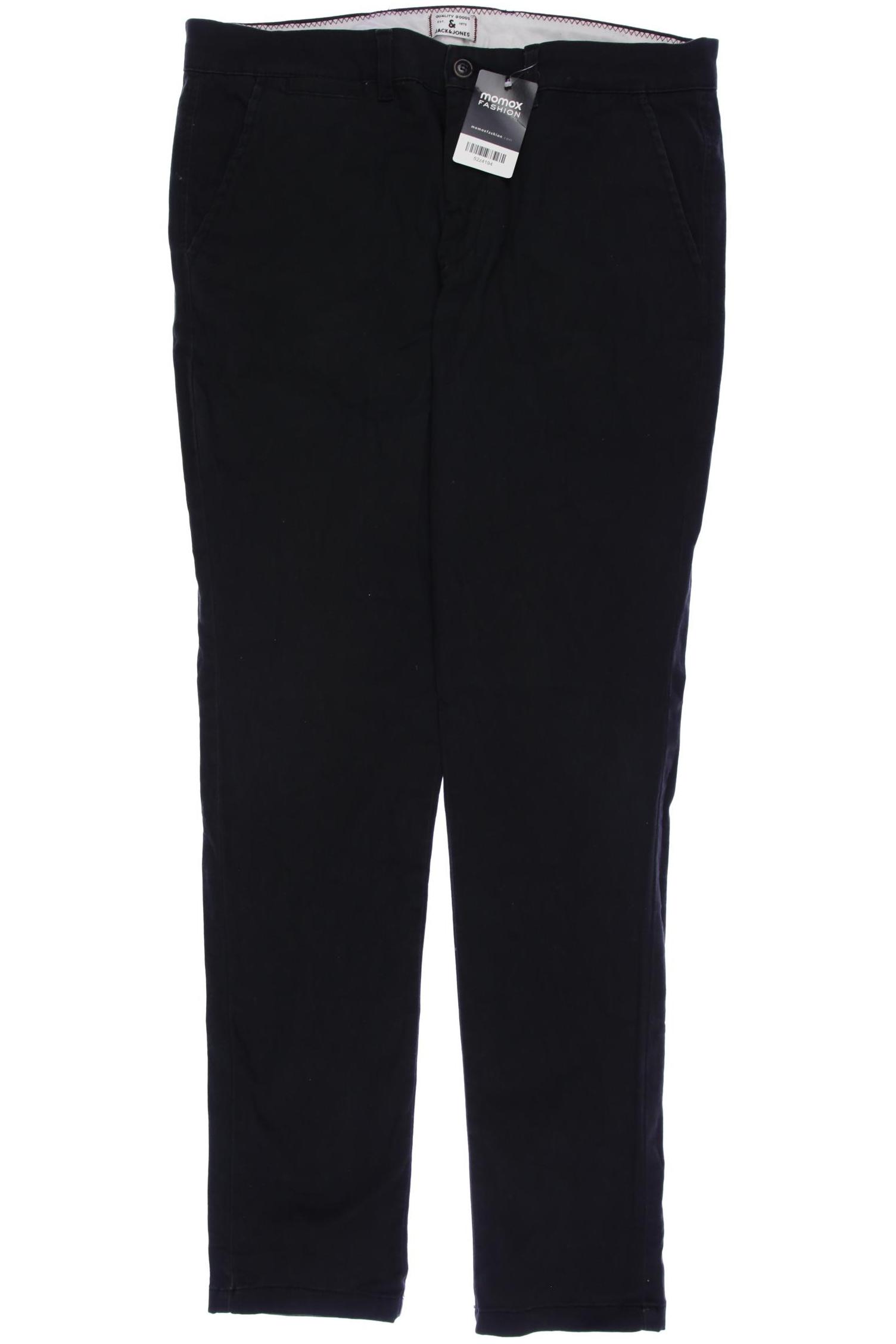 

Jack & Jones Herren Stoffhose, schwarz, Gr. 34