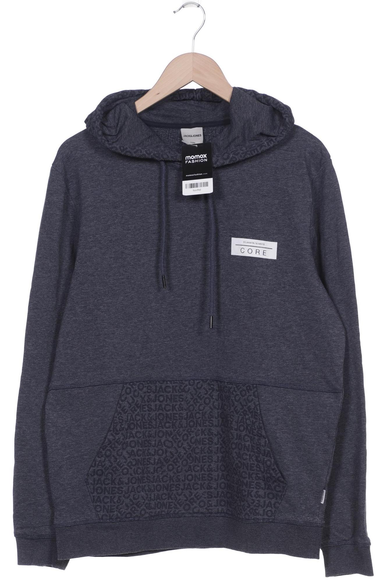 

Jack & Jones Herren Kapuzenpullover, marineblau, Gr. 52