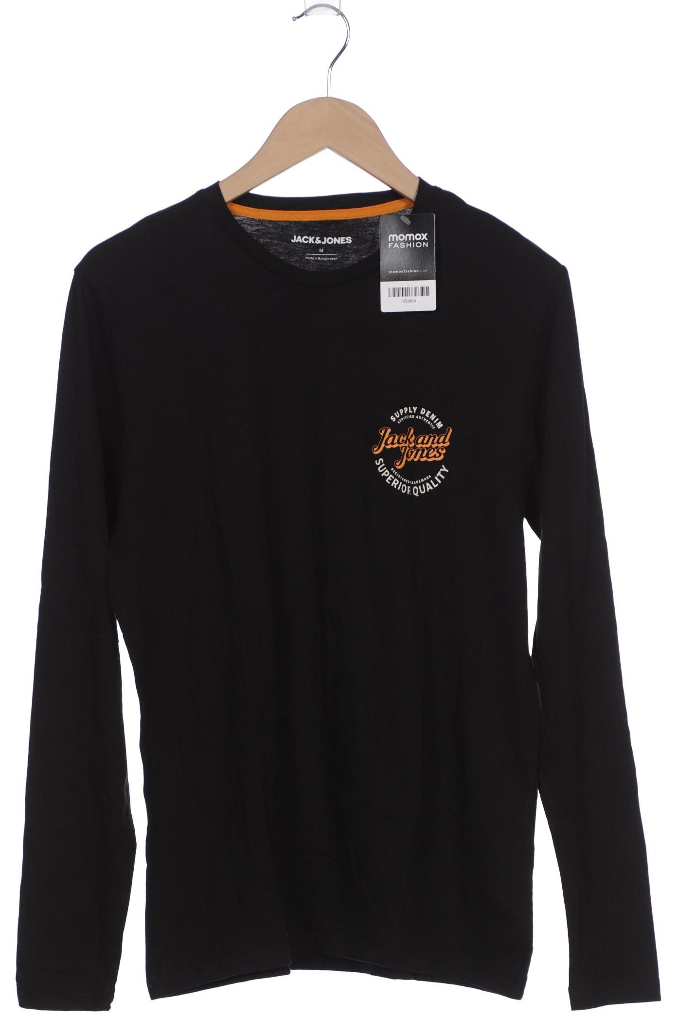 

Jack & Jones Herren Langarmshirt, schwarz, Gr. 48