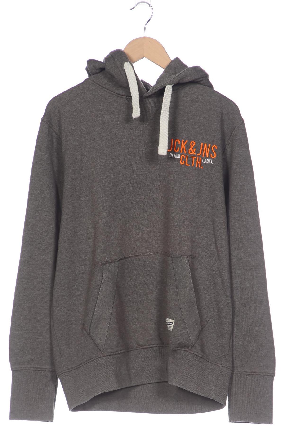 

Jack & Jones Herren Kapuzenpullover, grau, Gr. 52