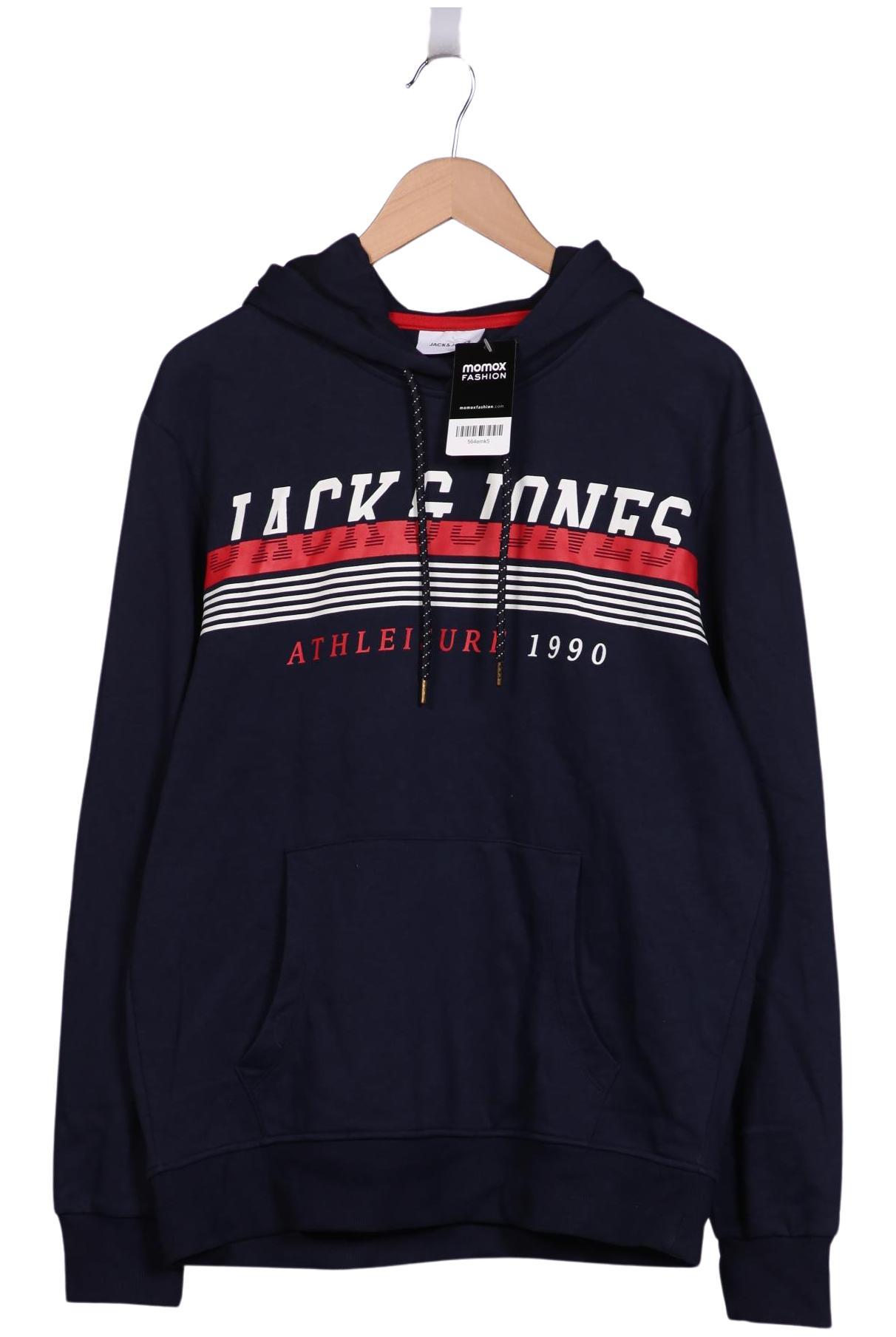 

Jack & Jones Herren Kapuzenpullover, marineblau, Gr. 54