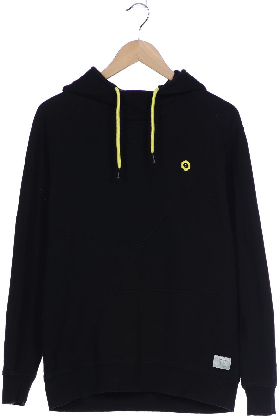 

Jack & Jones Herren Kapuzenpullover, schwarz, Gr. 52