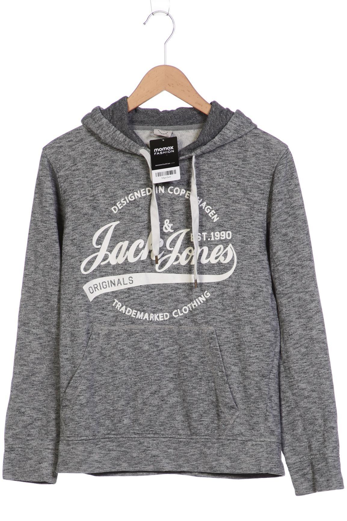 

JACK & JONES Herren Kapuzenpullover, grau