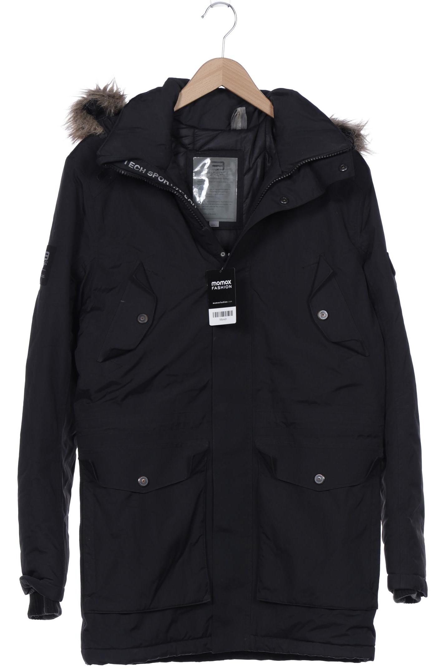 

Jack & Jones Herren Mantel, schwarz