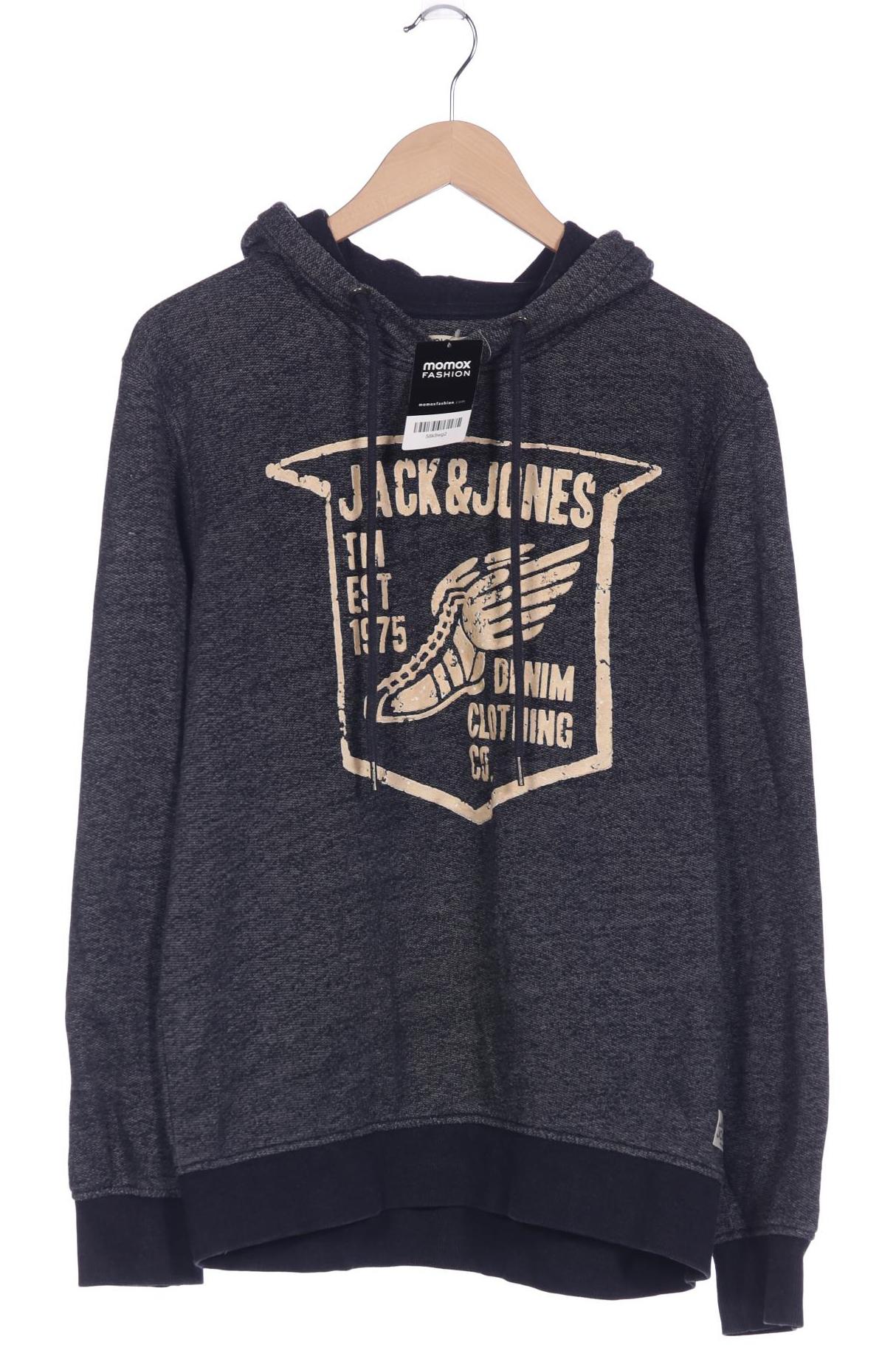

Jack & Jones Herren Kapuzenpullover, grau, Gr. 52