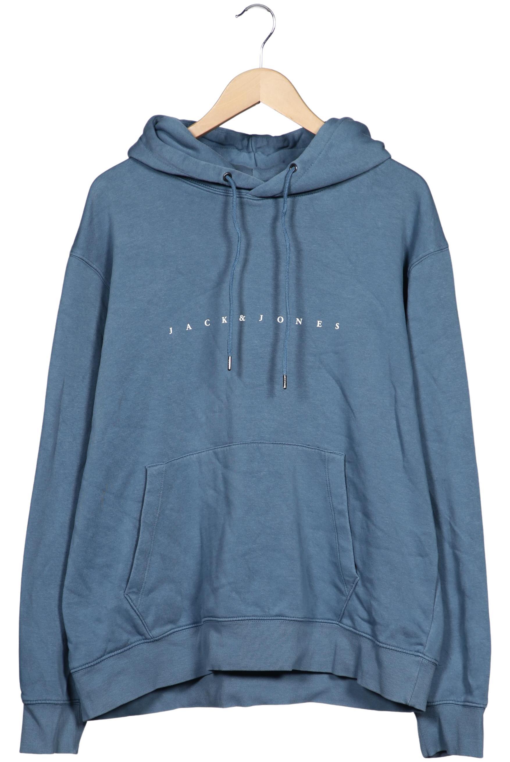 

Jack & Jones Herren Kapuzenpullover, blau, Gr. 56