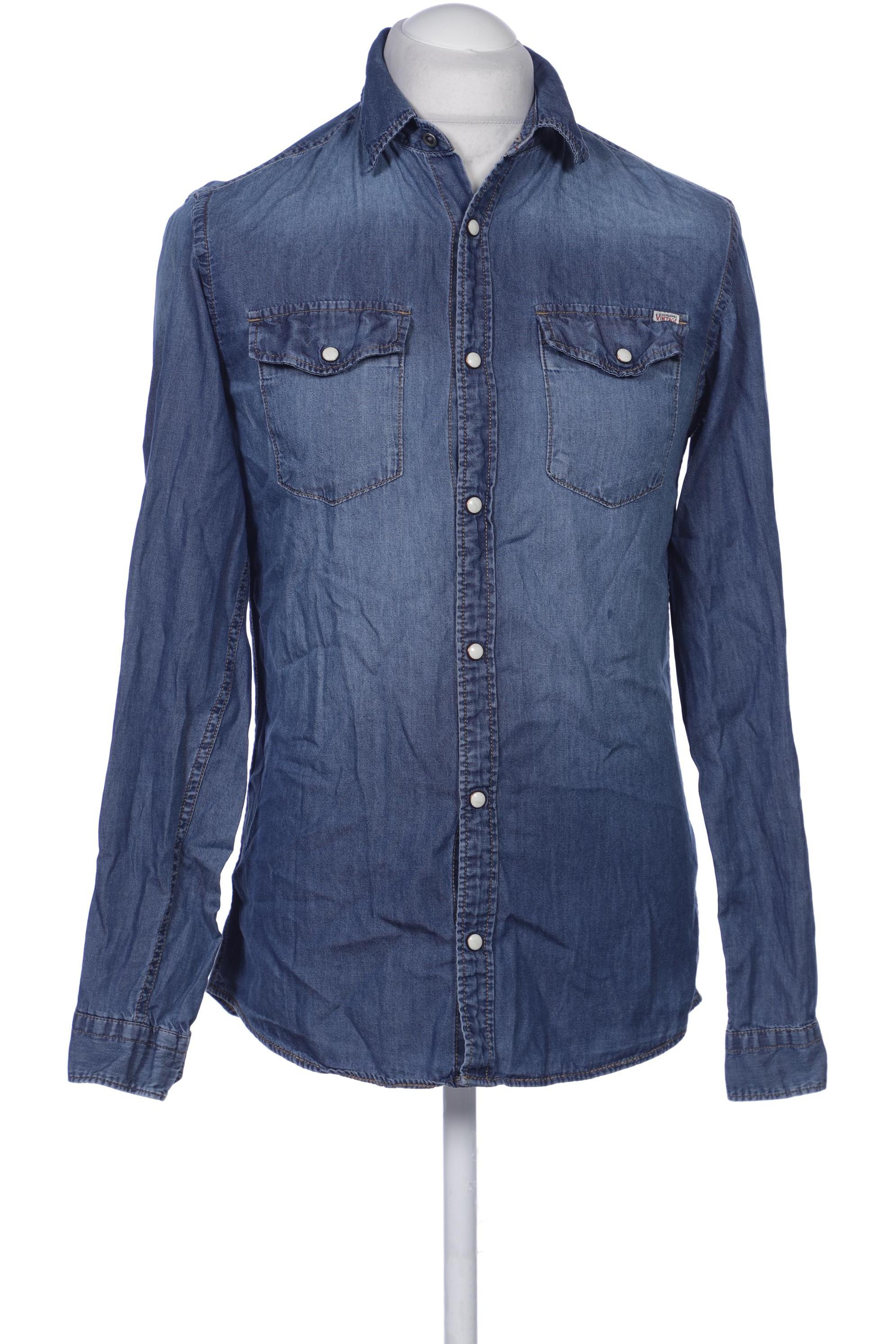

Jack & Jones Herren Hemd, blau, Gr. 46