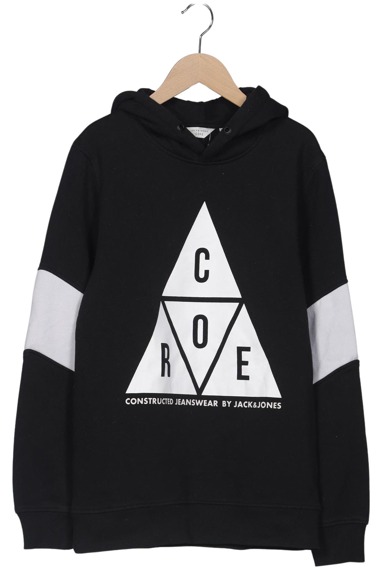 

Jack & Jones Herren Kapuzenpullover, schwarz, Gr. 48
