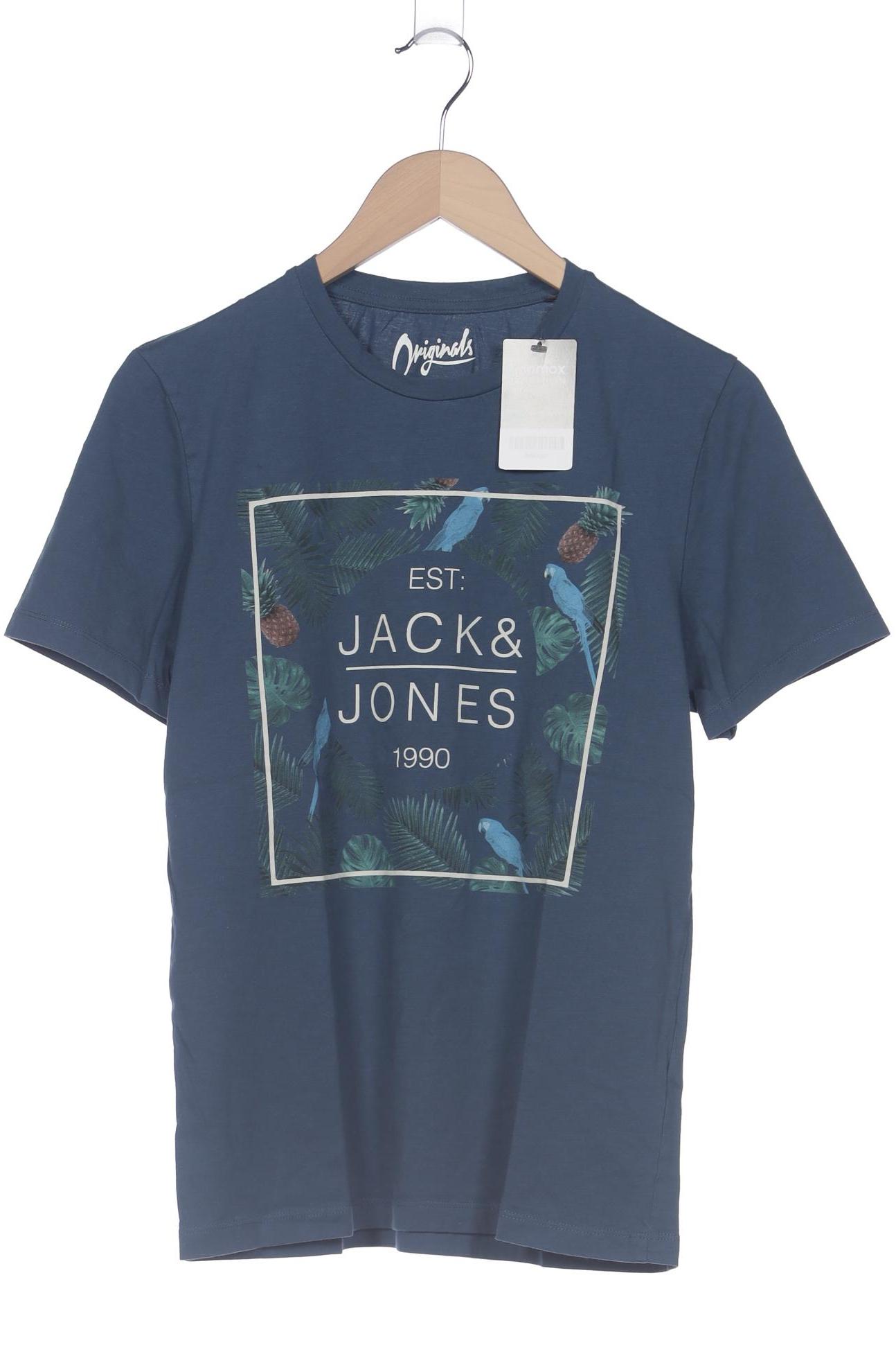 

Jack & Jones Herren T-Shirt, blau, Gr. 48