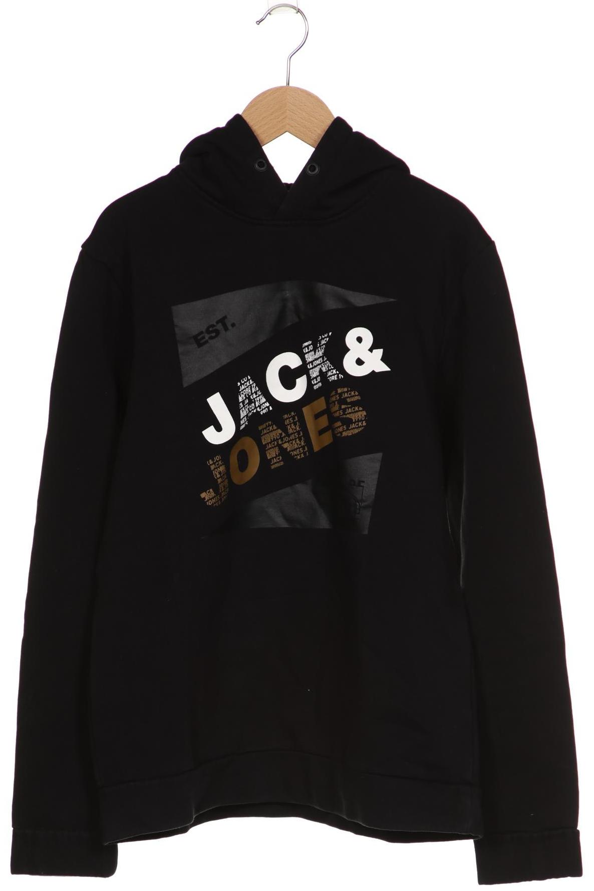 

JACK & JONES Herren Kapuzenpullover, schwarz