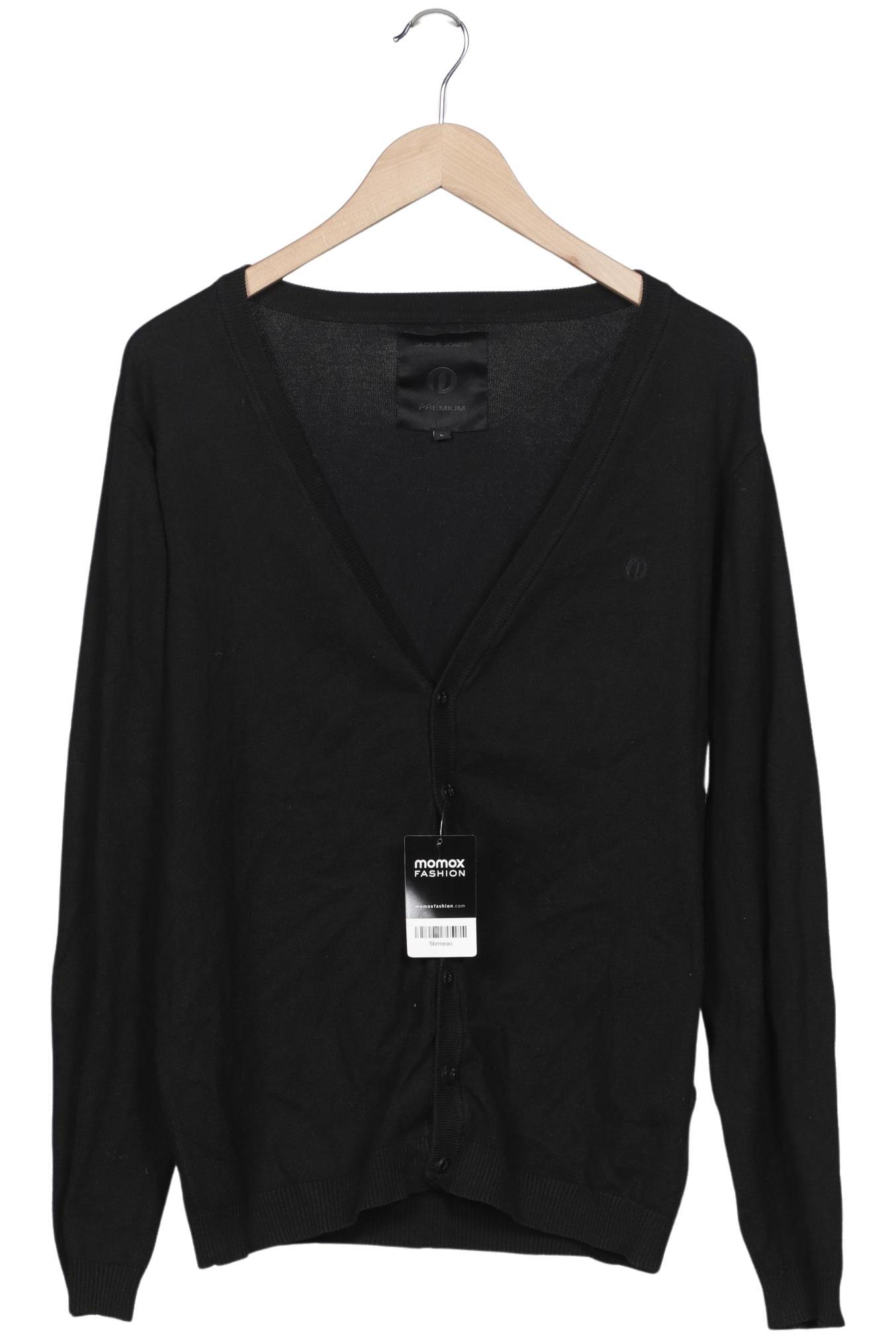 

Jack & Jones Herren Strickjacke, schwarz, Gr. 52