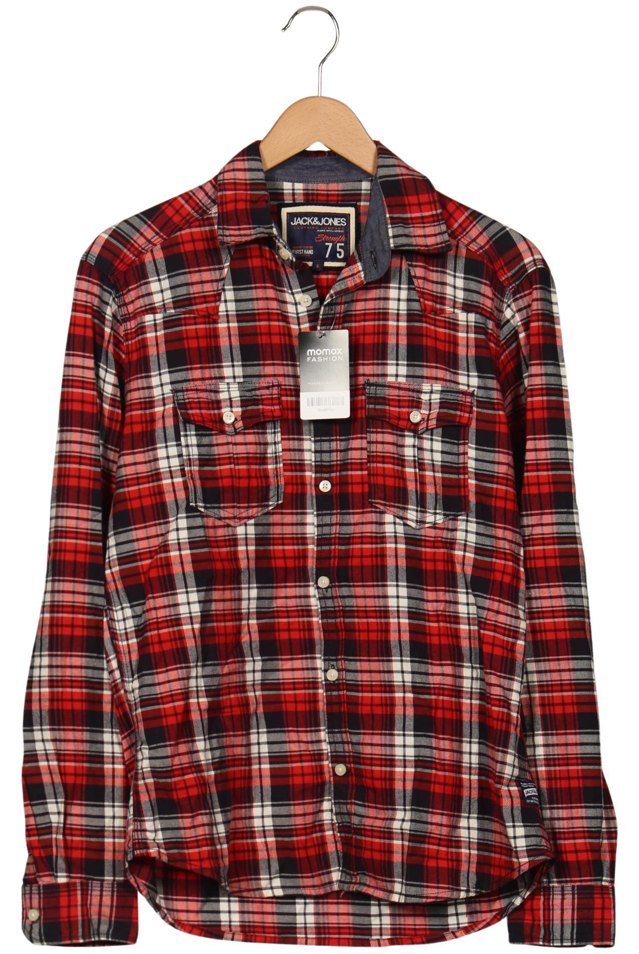 

Jack & Jones Herren Hemd, rot, Gr. 46