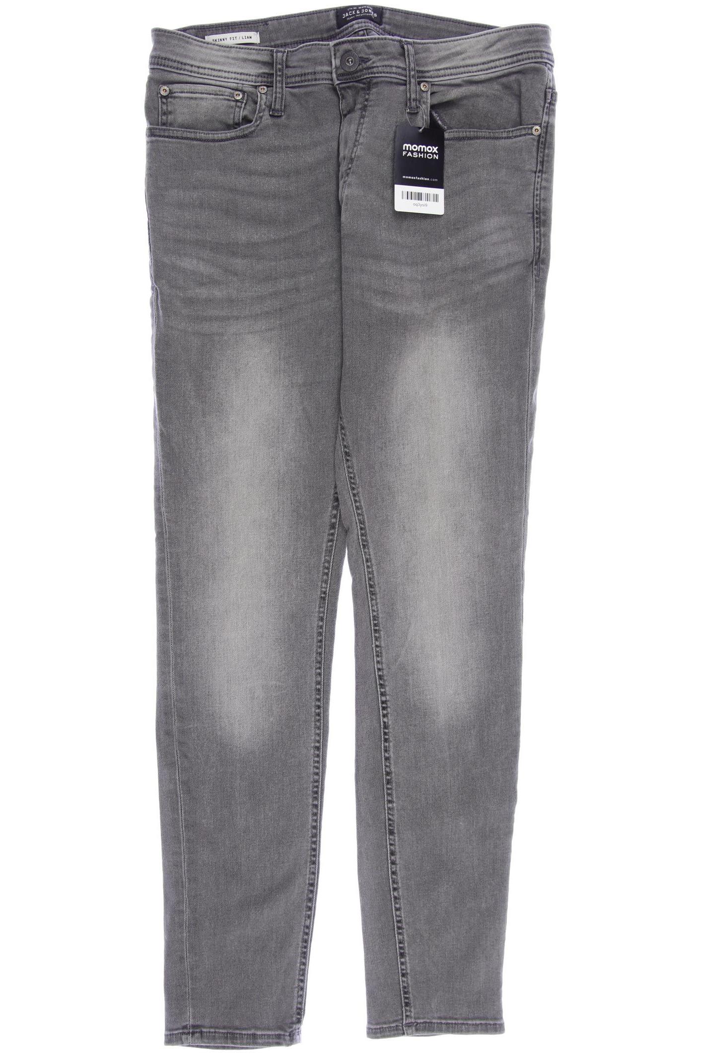 

Jack & Jones Herren Jeans, grau, Gr. 33