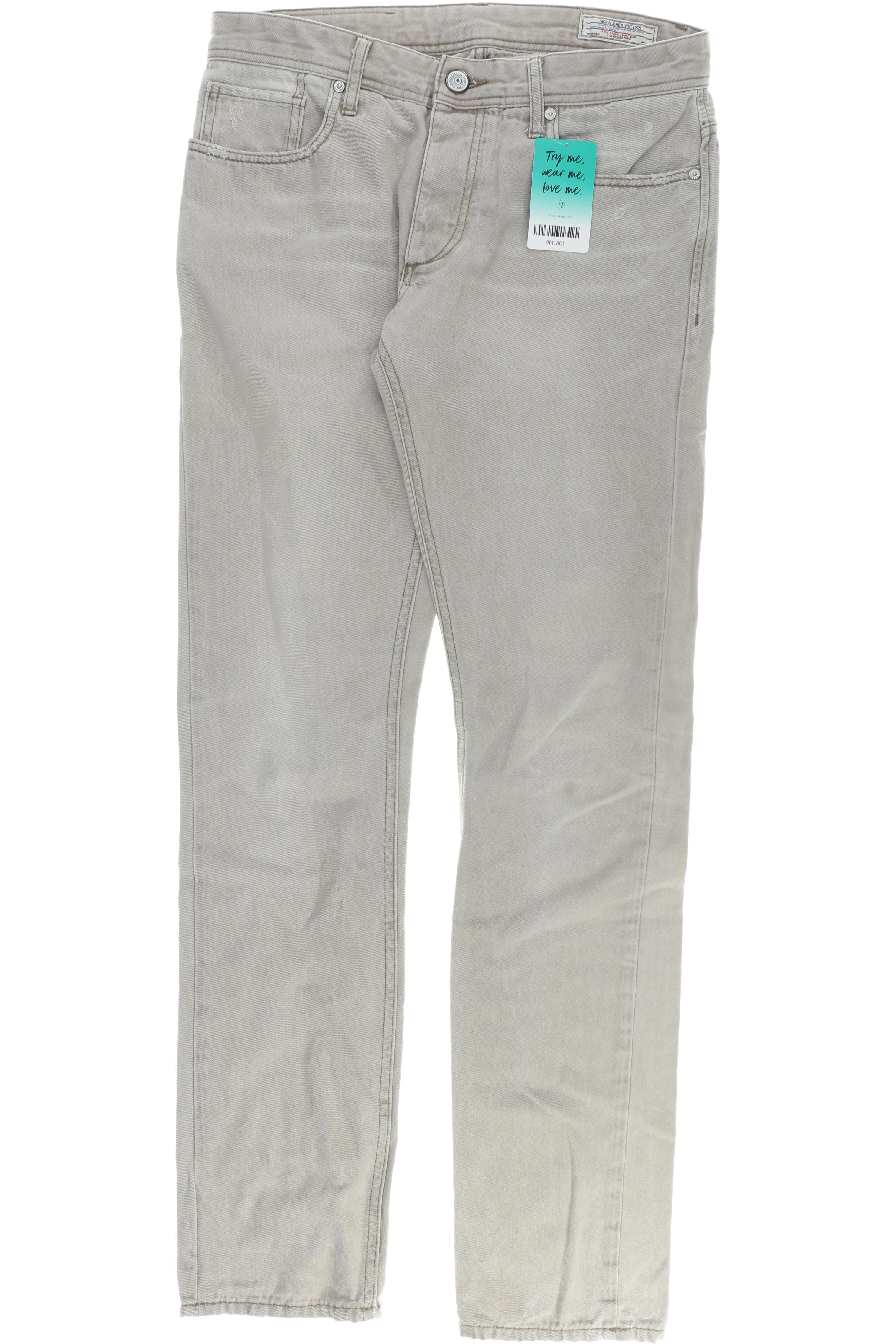 

Jack & Jones Herren Jeans, beige, Gr. 31