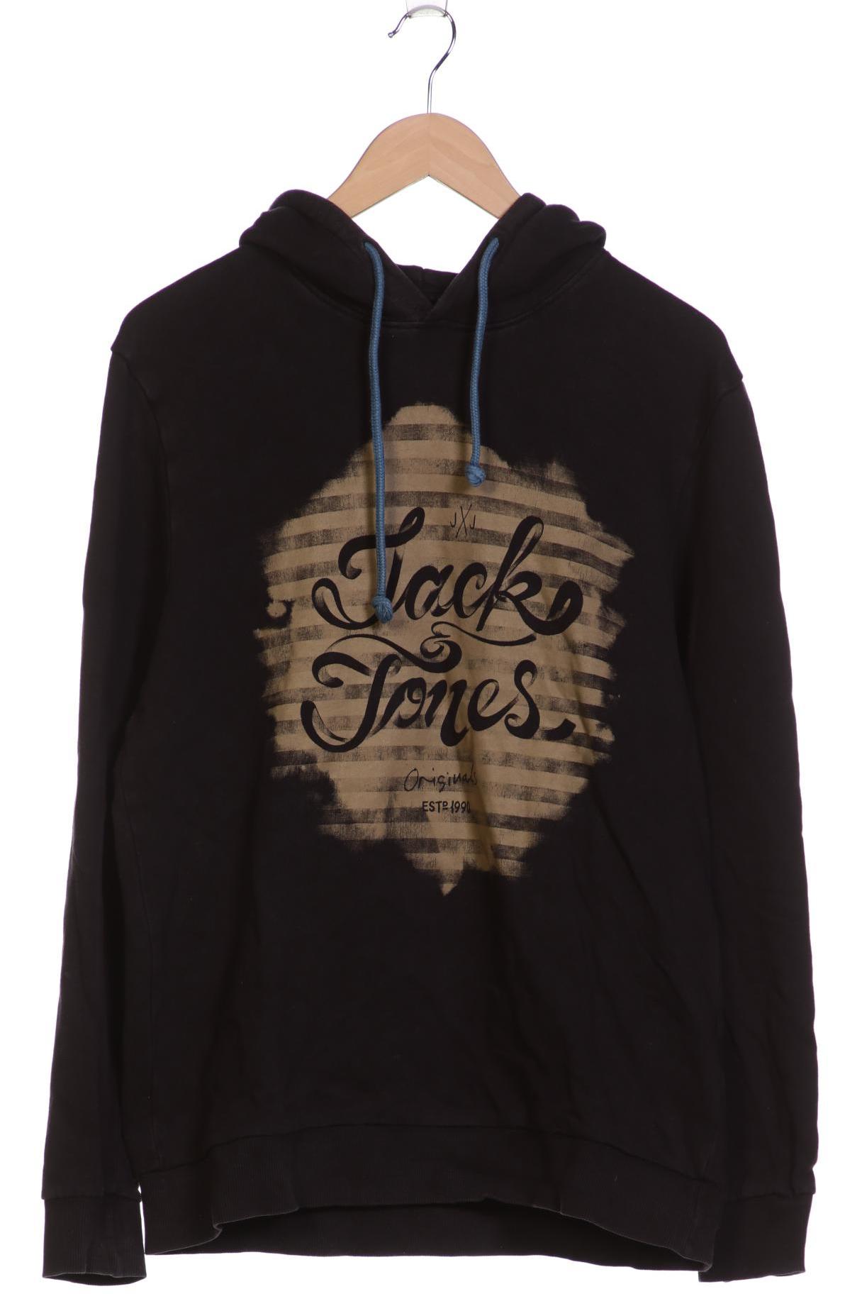 

Jack & Jones Herren Kapuzenpullover, schwarz, Gr. 52