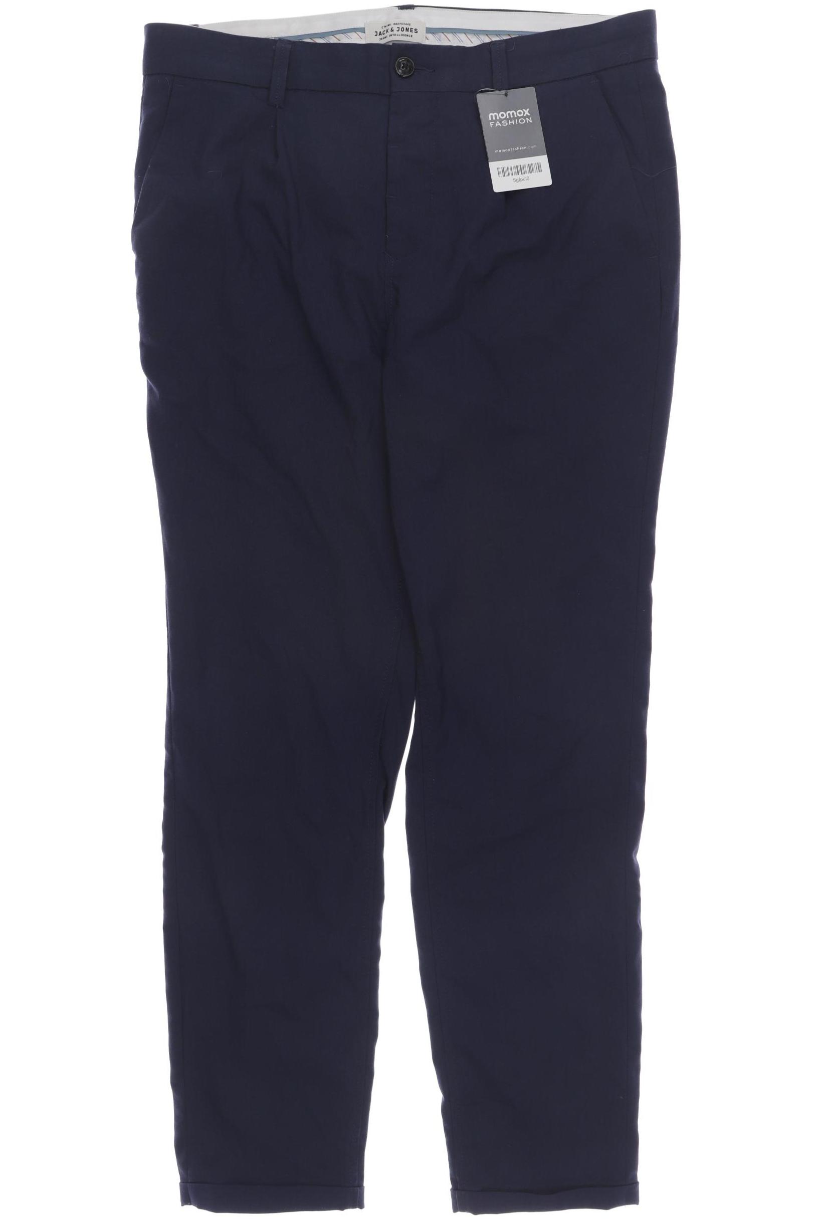

JACK & JONES Herren Stoffhose, marineblau