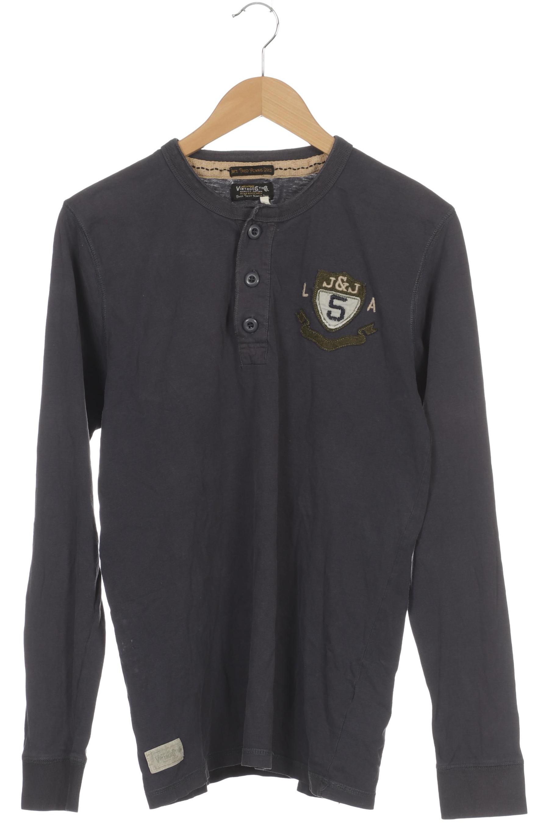 

Jack & Jones Herren Langarmshirt, blau, Gr. 52