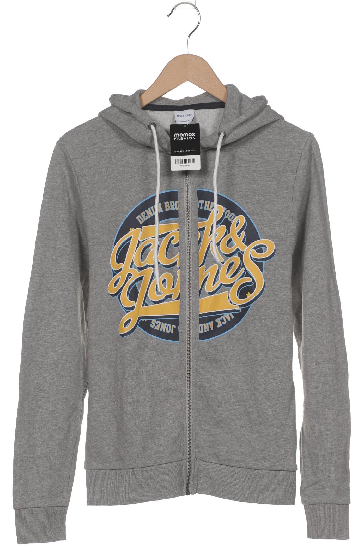 

Jack & Jones Herren Kapuzenpullover, grau, Gr. 46