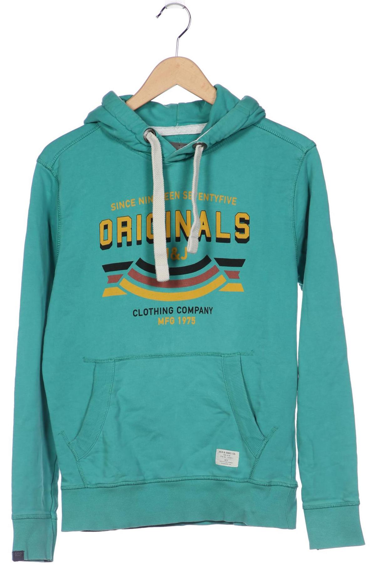

Jack & Jones Herren Kapuzenpullover, türkis, Gr. 48