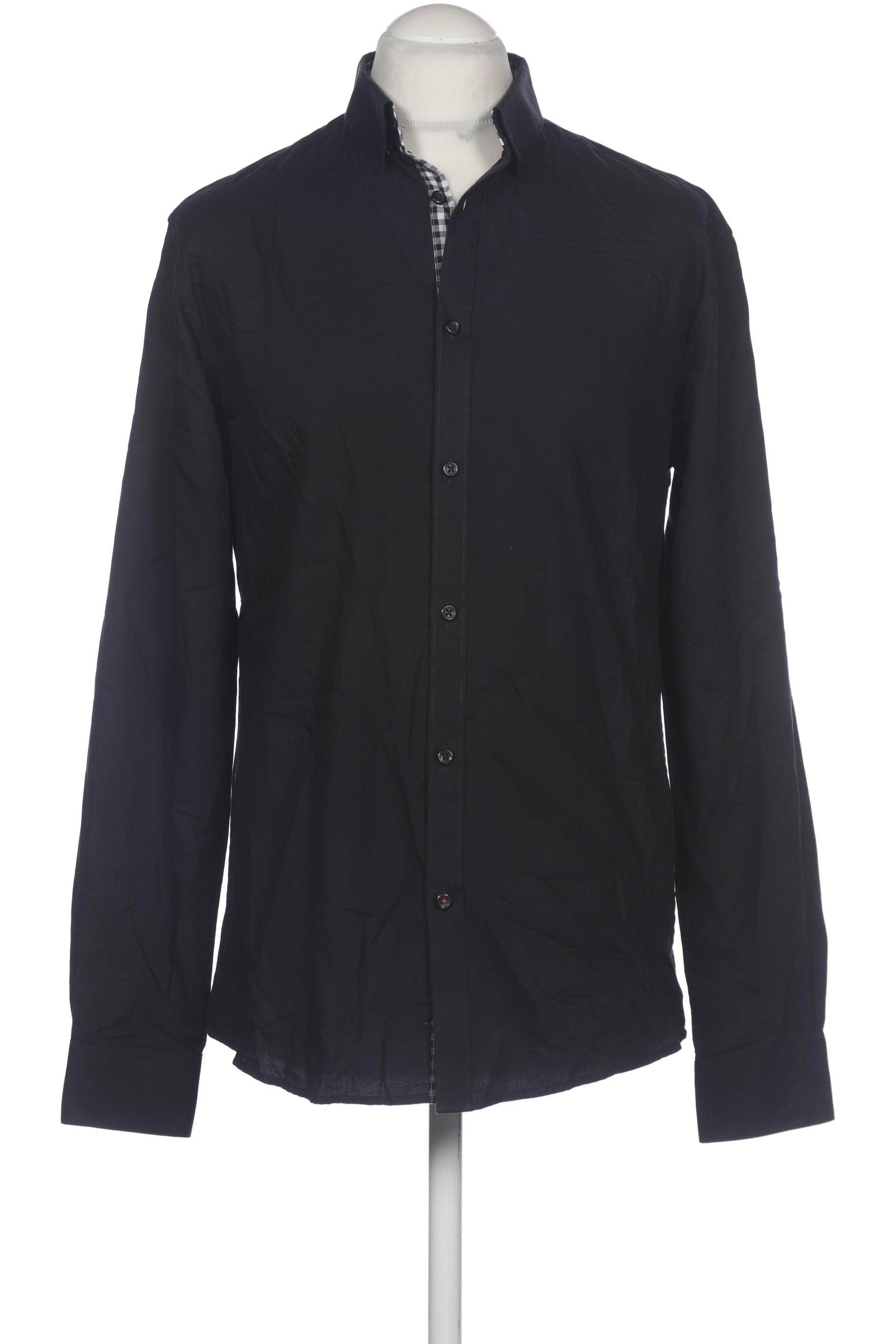 

Jack & Jones Herren Hemd, schwarz, Gr. 52