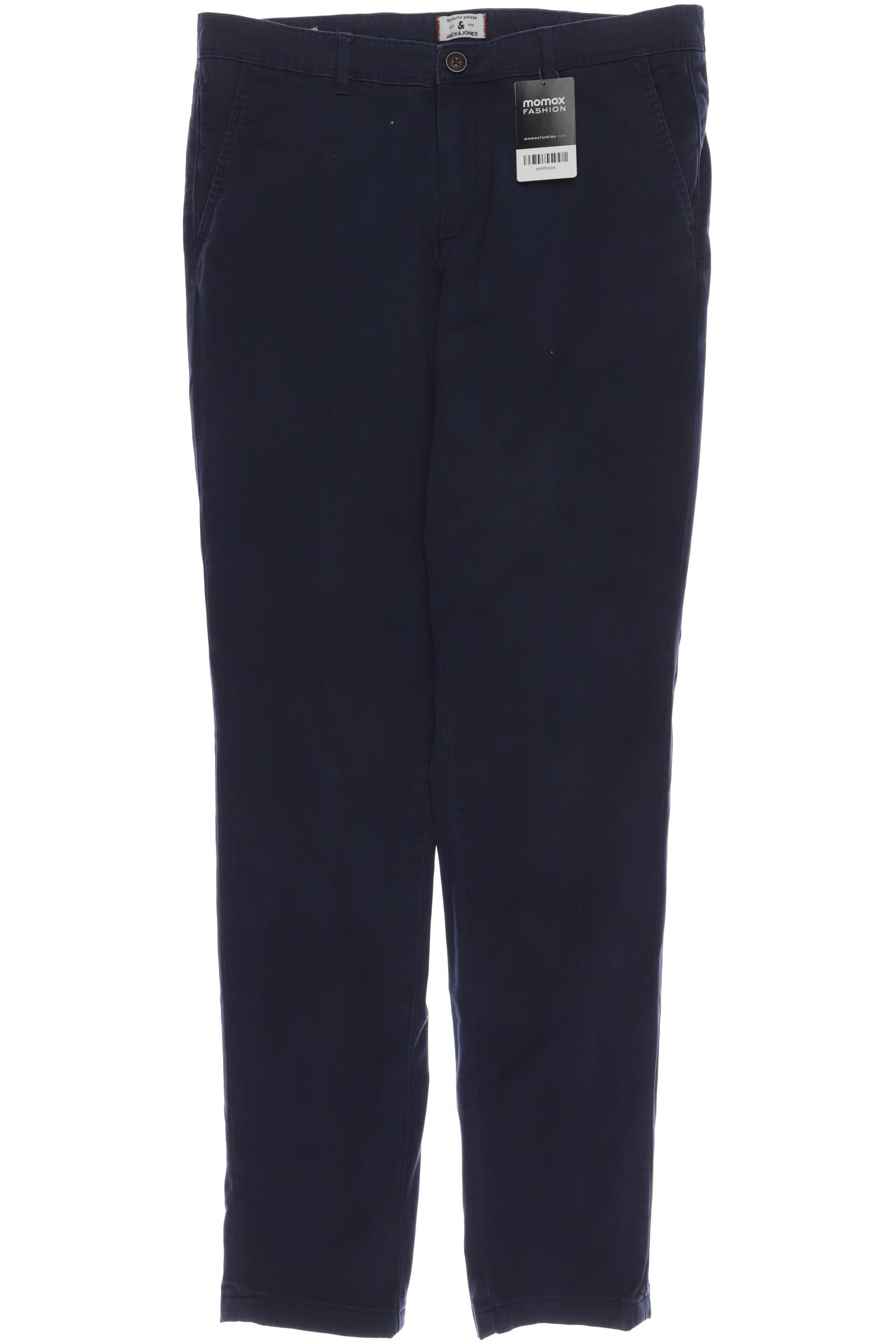 

Jack & Jones Herren Stoffhose, marineblau, Gr. 34
