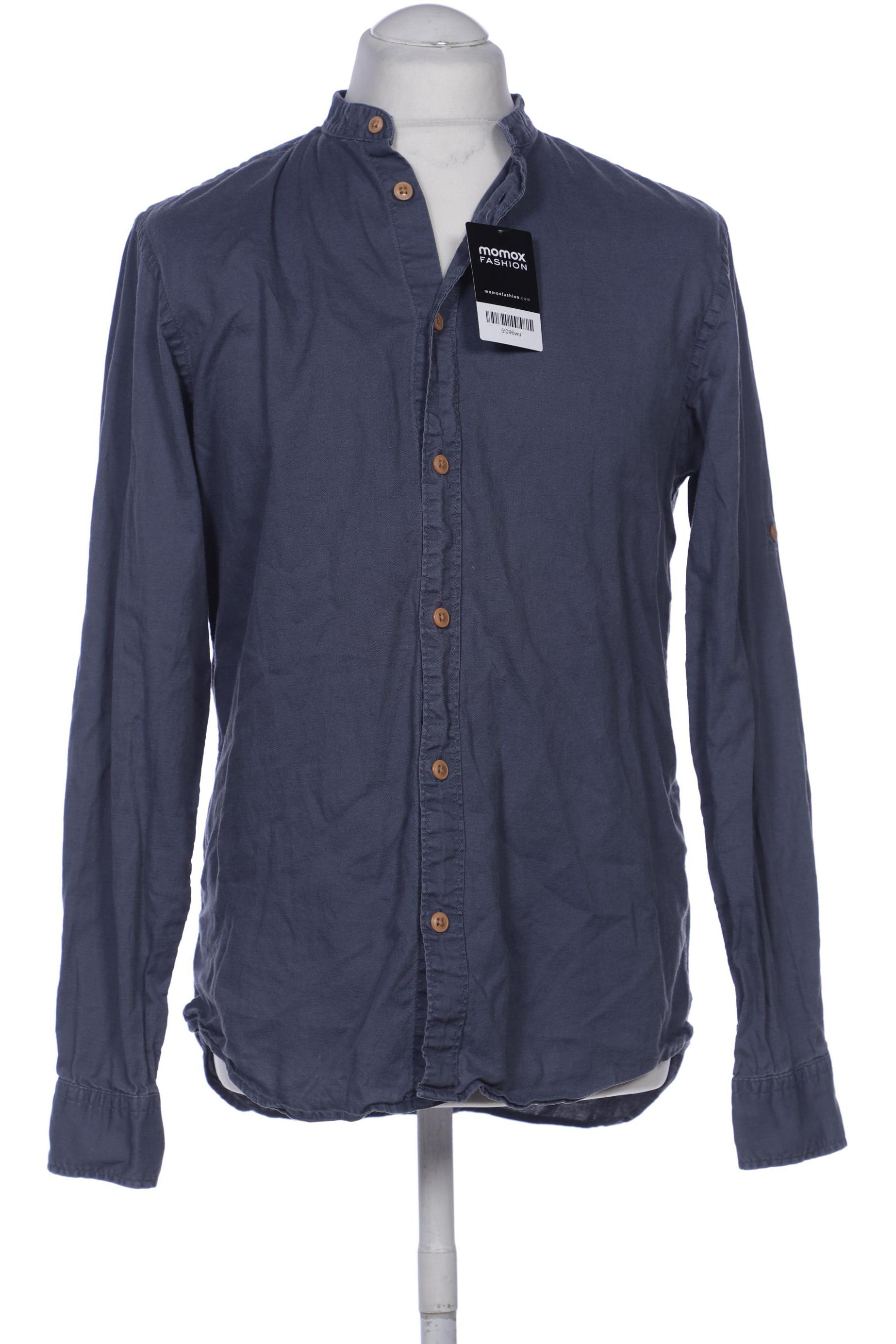 

Jack & Jones Herren Hemd, blau, Gr. 48