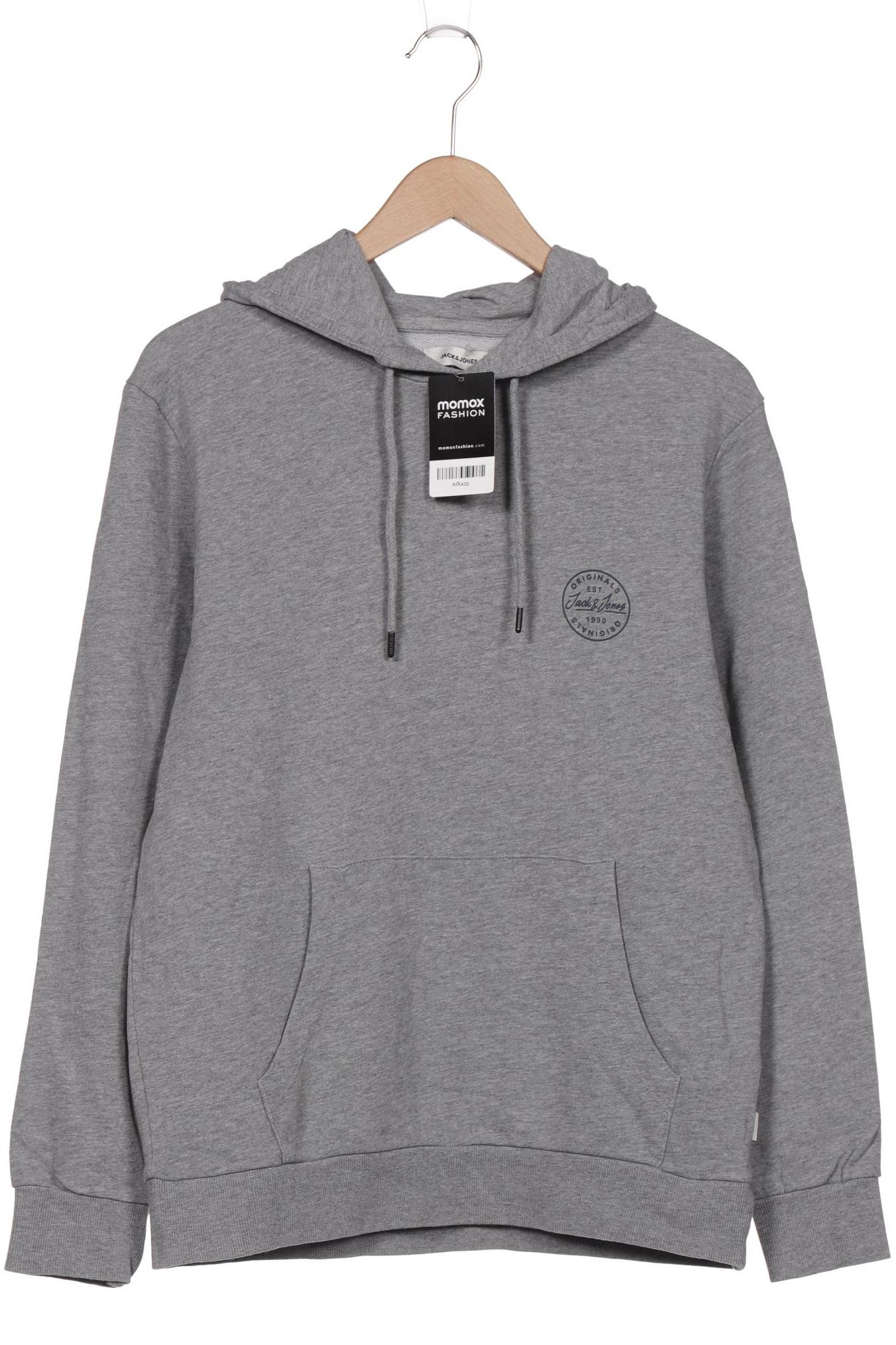 

Jack & Jones Herren Kapuzenpullover, grau, Gr. 52