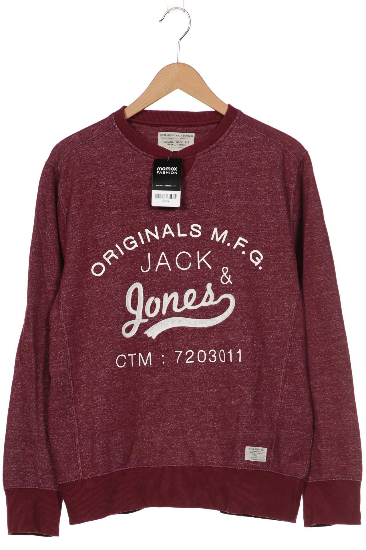 

JACK & JONES Herren Sweatshirt, bordeaux