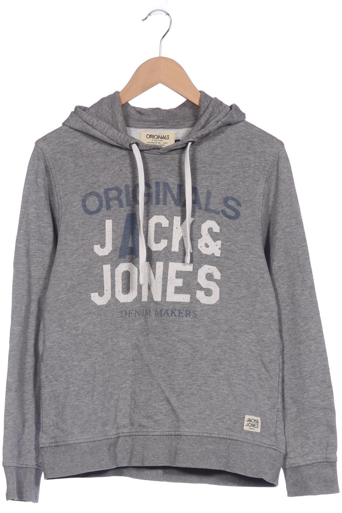 

Jack & Jones Herren Kapuzenpullover, grau, Gr. 48