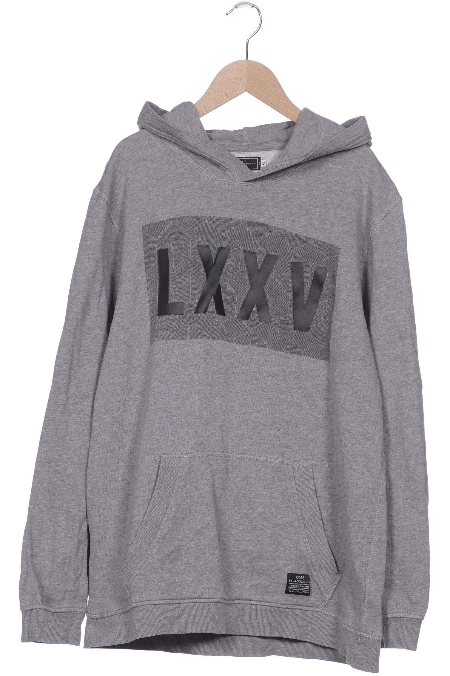 

JACK & JONES Herren Kapuzenpullover, grau