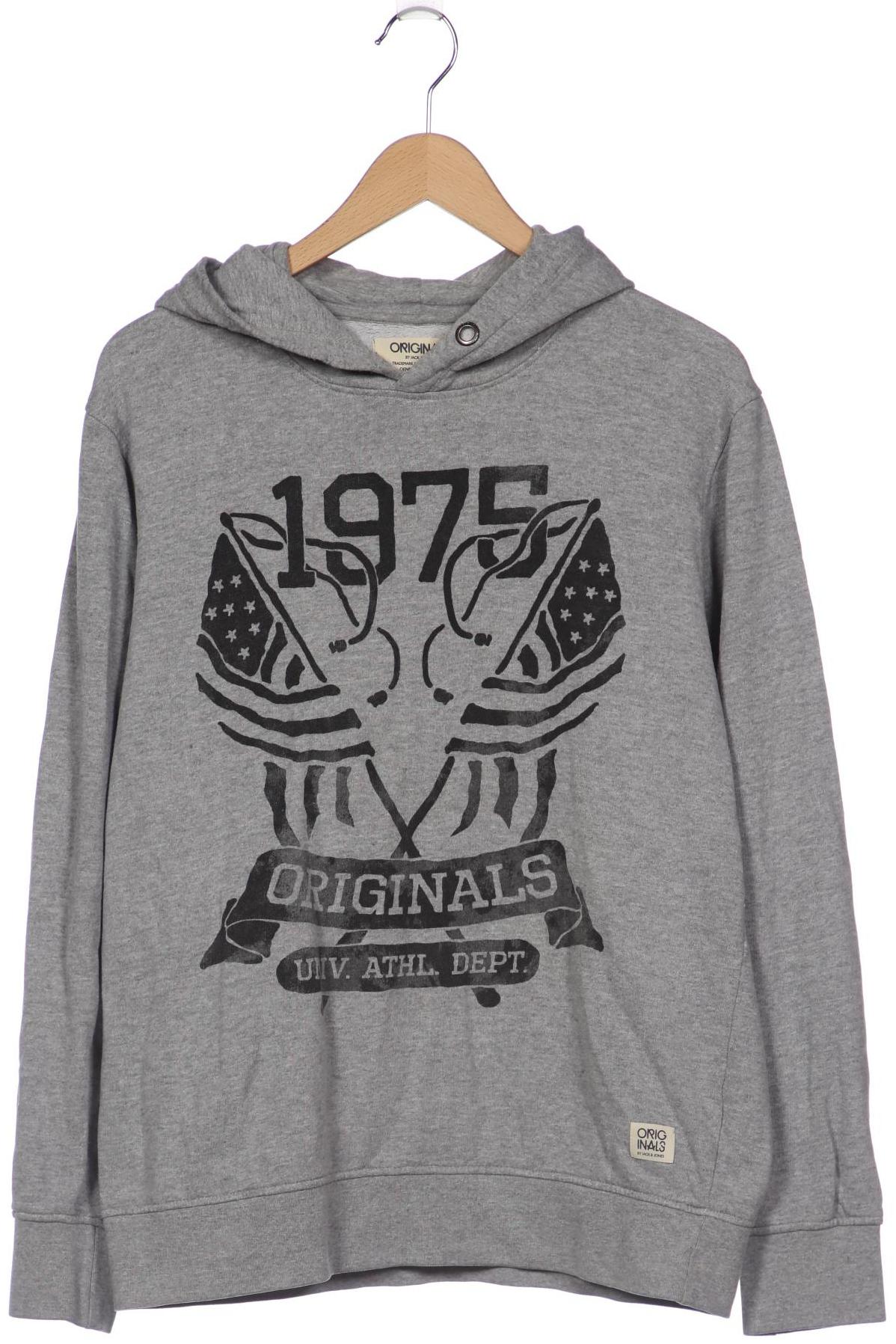 

JACK & JONES Herren Kapuzenpullover, grau
