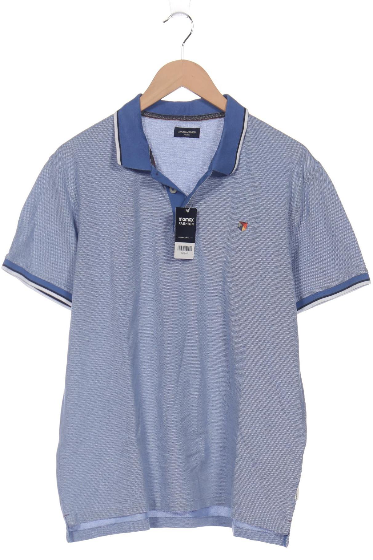 

Jack & Jones Herren Poloshirt, blau, Gr. 56
