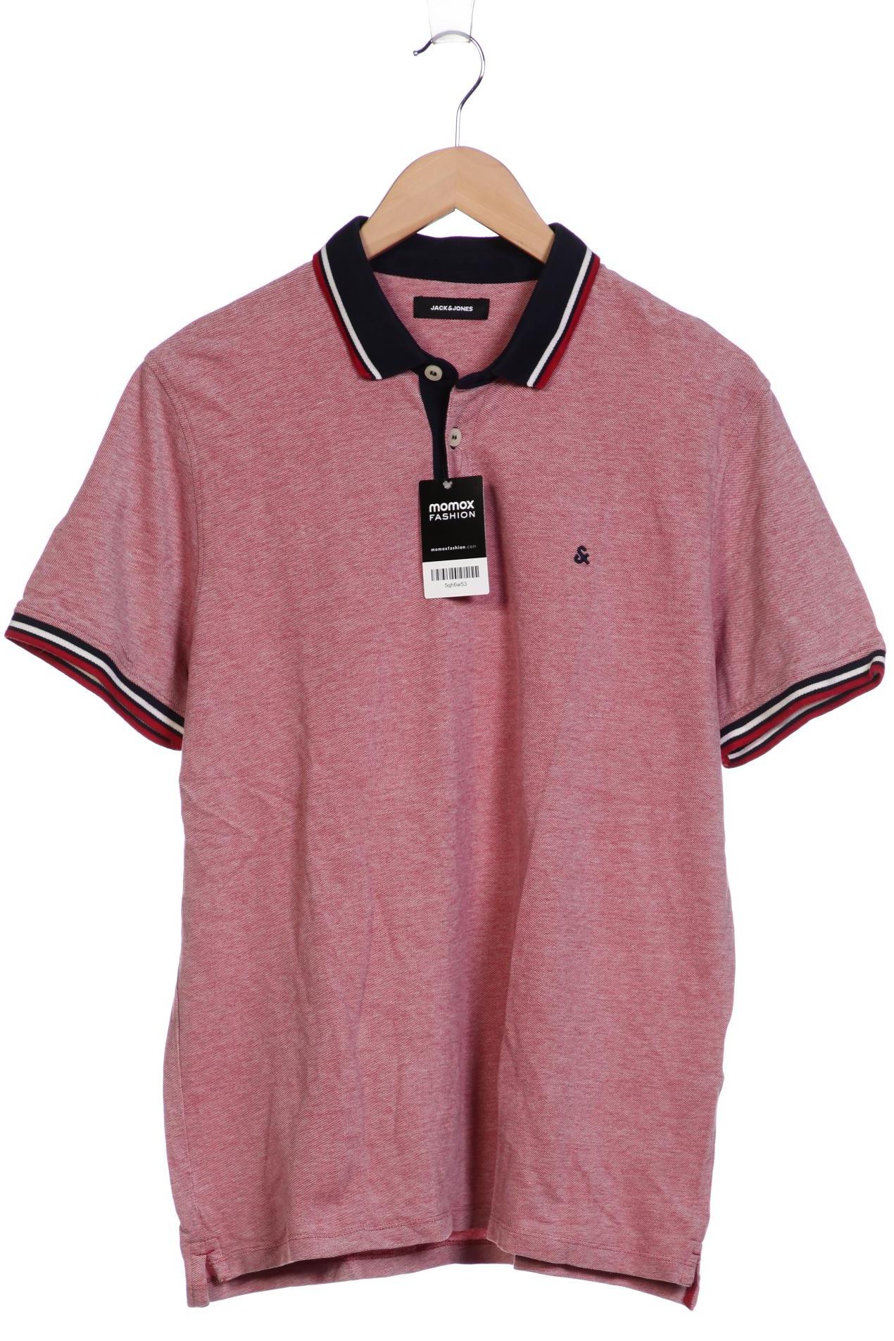 

Jack & Jones Herren Poloshirt, pink, Gr. 54