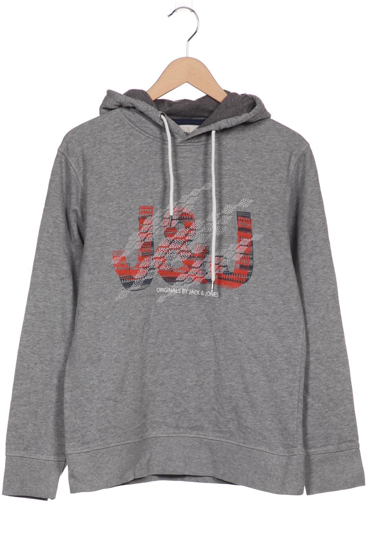 

Jack & Jones Herren Kapuzenpullover, grau