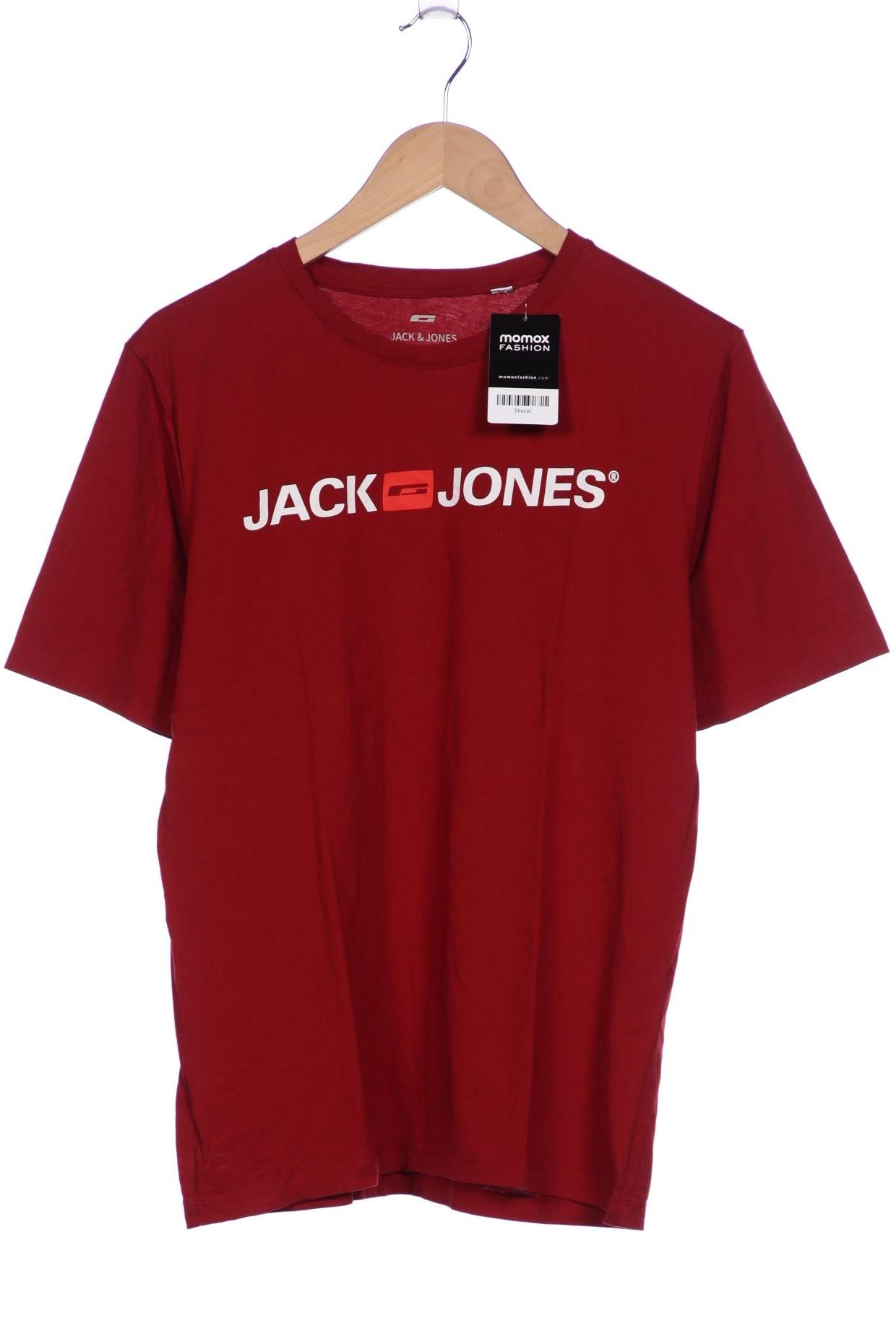 

Jack & Jones Herren T-Shirt, rot, Gr. 48
