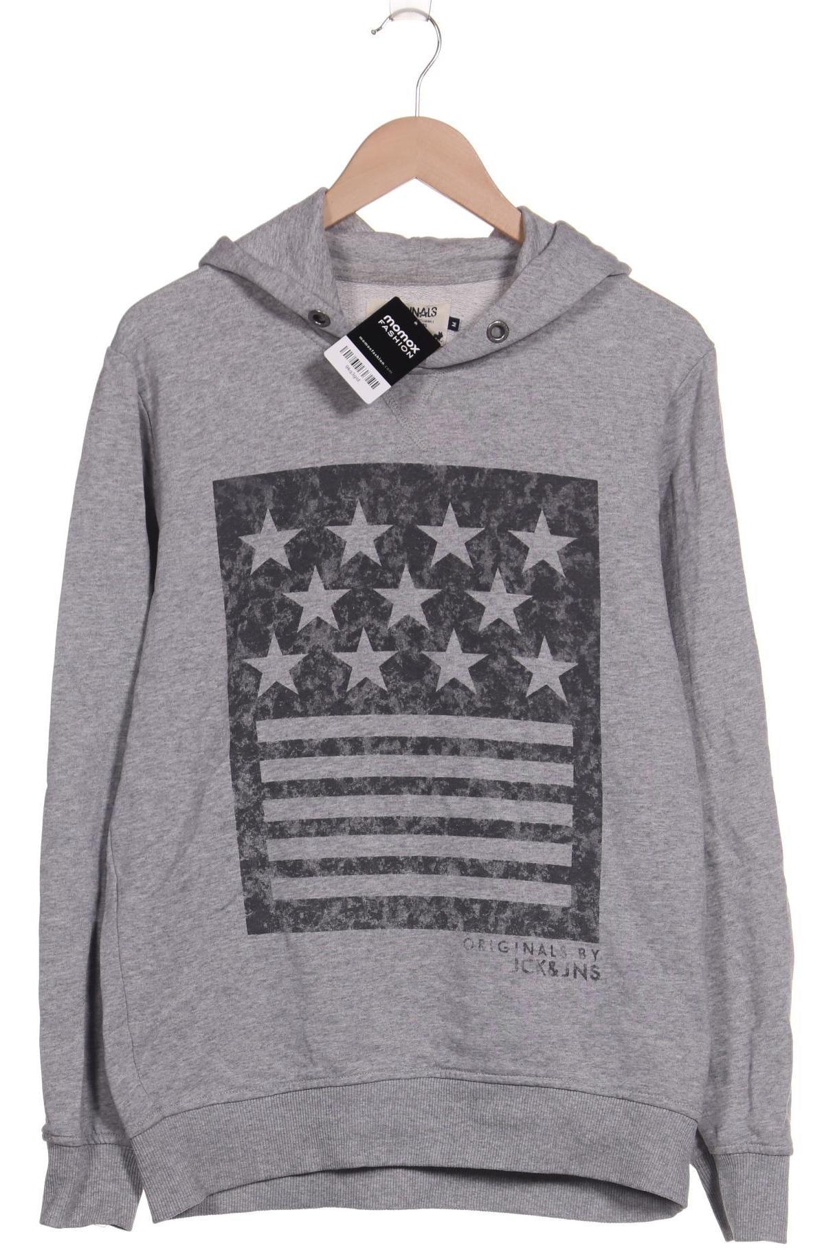 

Jack & Jones Herren Kapuzenpullover, grau, Gr. 48