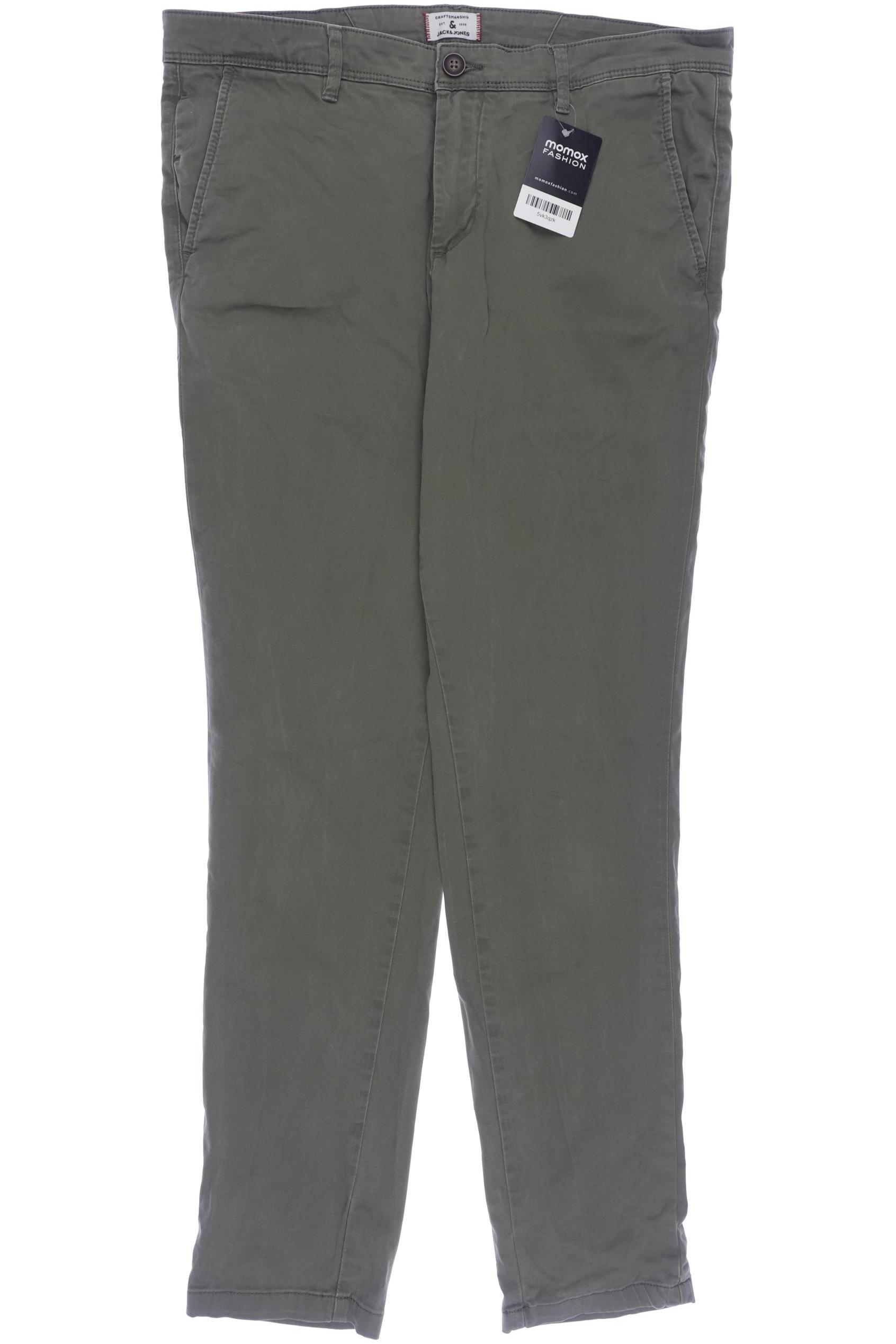 

Jack & Jones Herren Stoffhose, grün, Gr. 34