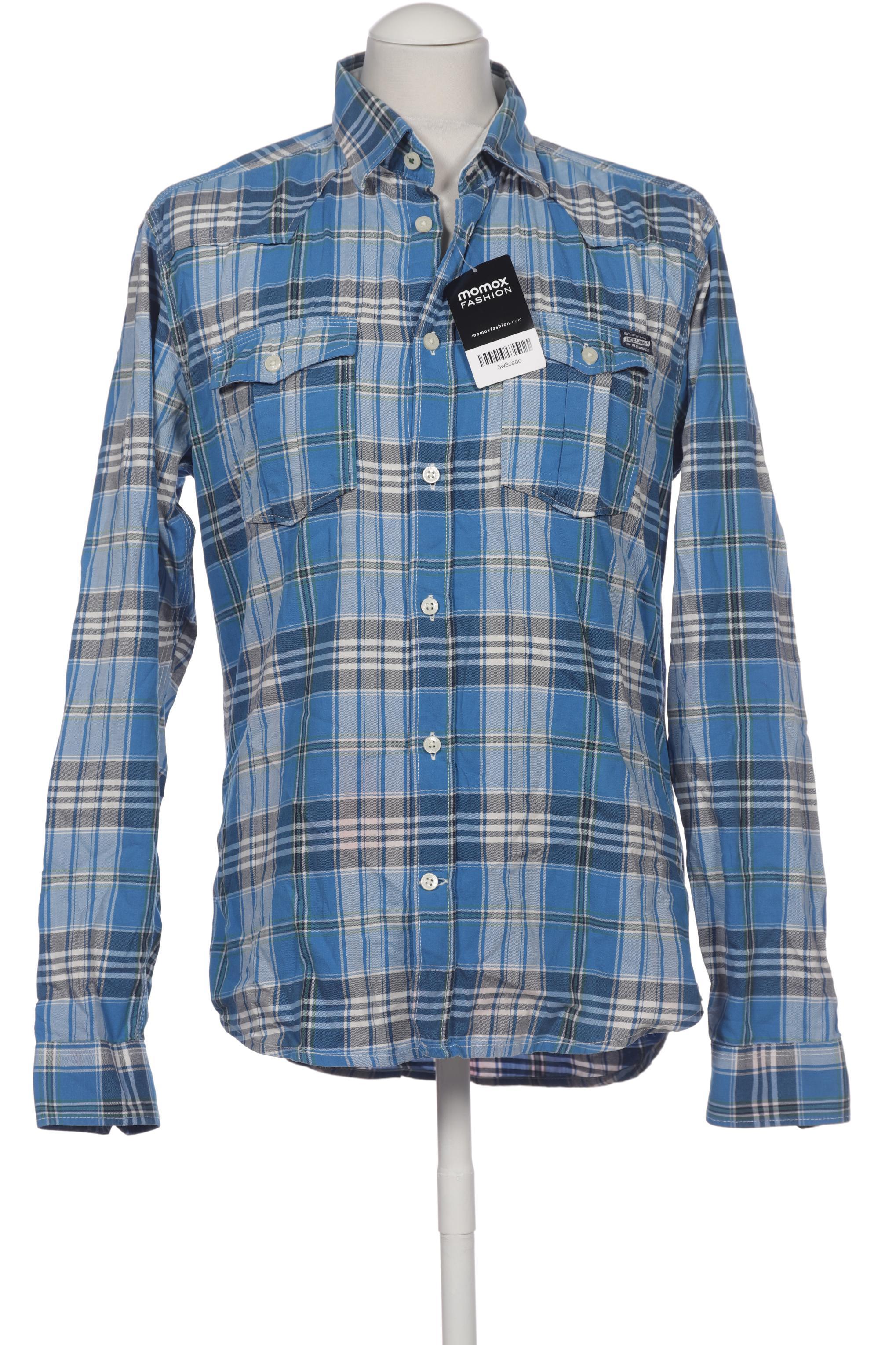 

JACK & JONES Herren Hemd, blau