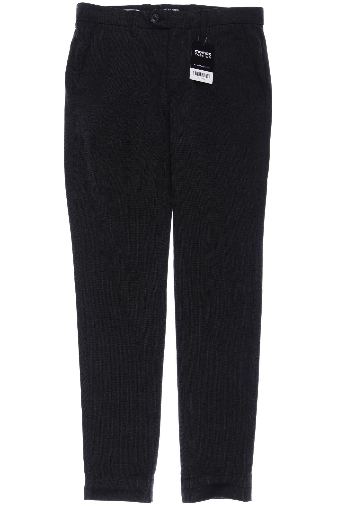 

JACK & JONES Herren Stoffhose, schwarz