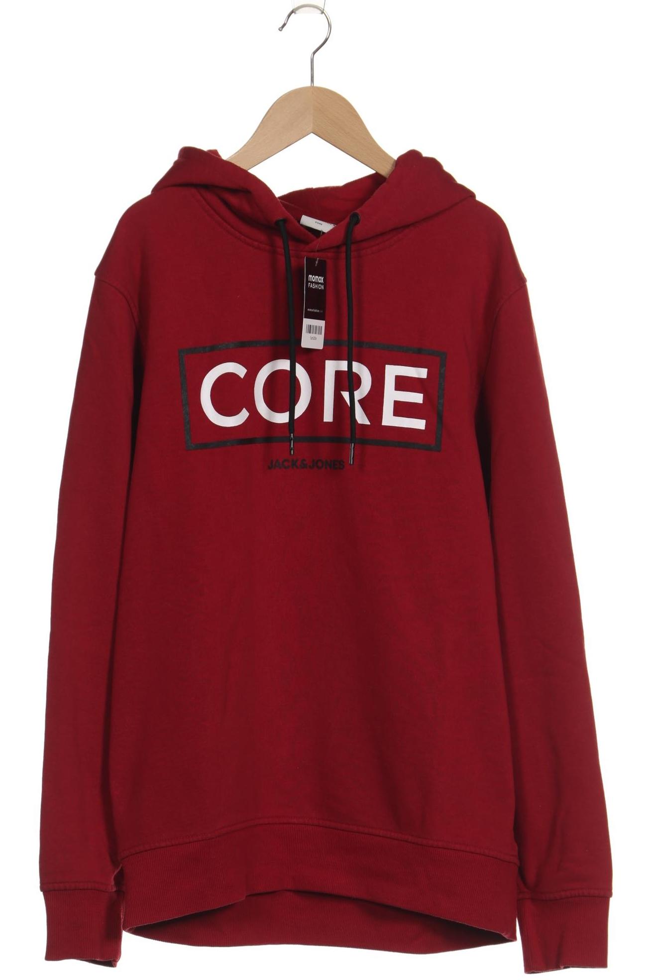

Jack & Jones Herren Kapuzenpullover, bordeaux, Gr. 52