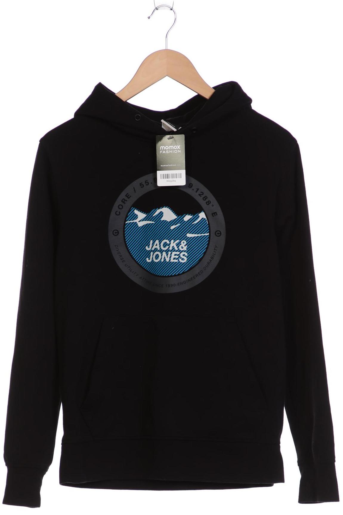 

JACK & JONES Herren Kapuzenpullover, schwarz