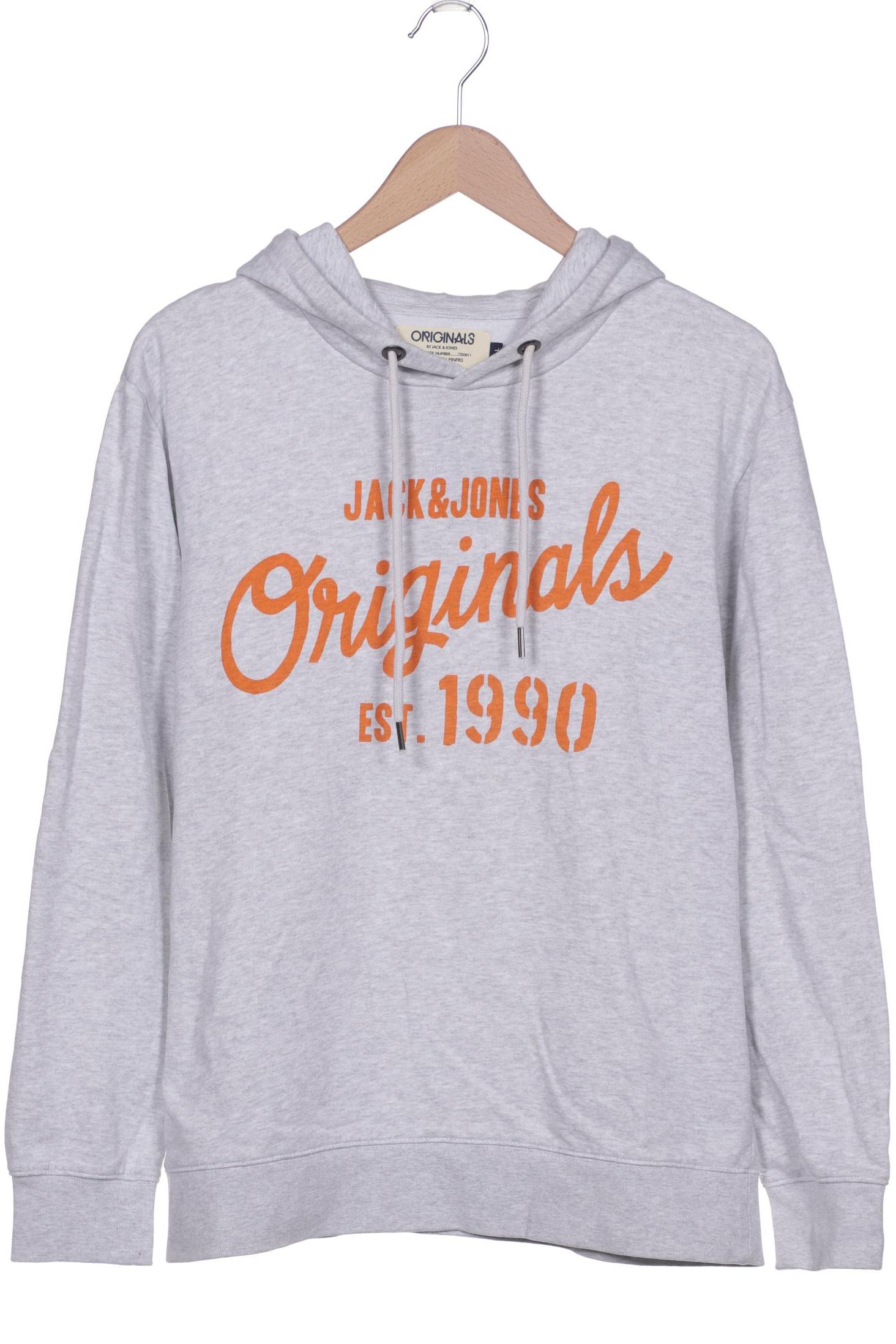 

Jack & Jones Herren Kapuzenpullover, grau