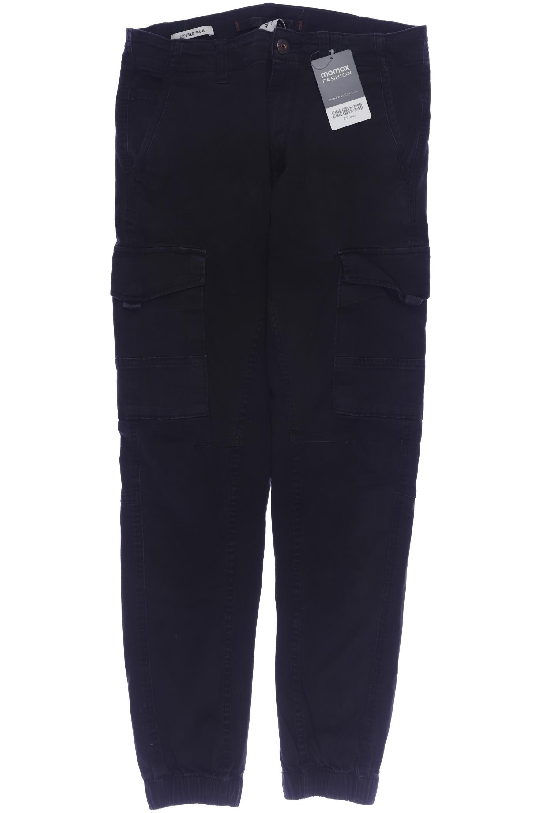 

Jack & Jones Herren Stoffhose, schwarz, Gr. 30