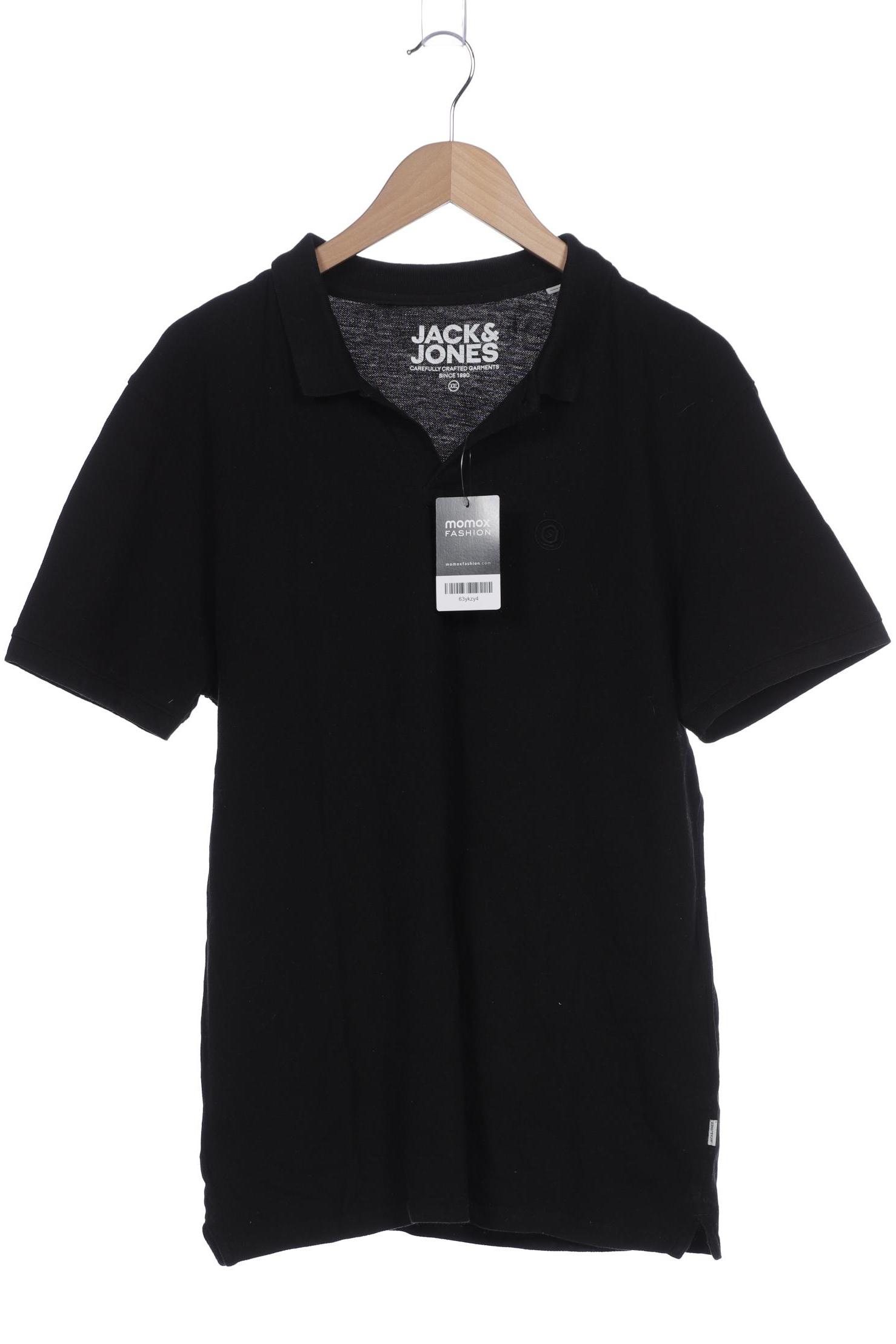 

Jack & Jones Herren Poloshirt, schwarz, Gr. 56