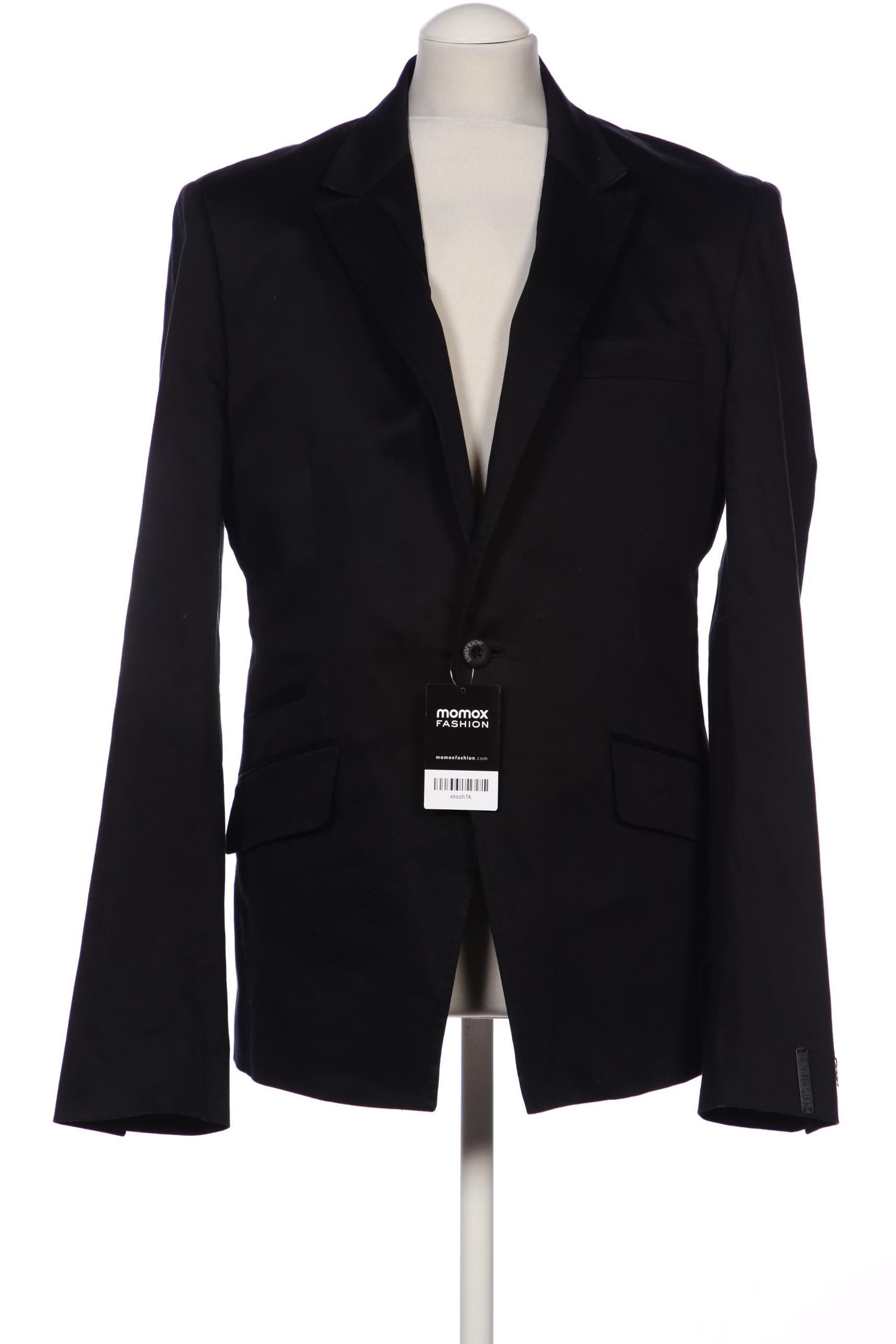 

Jack & Jones Herren Sakko, schwarz, Gr. 52
